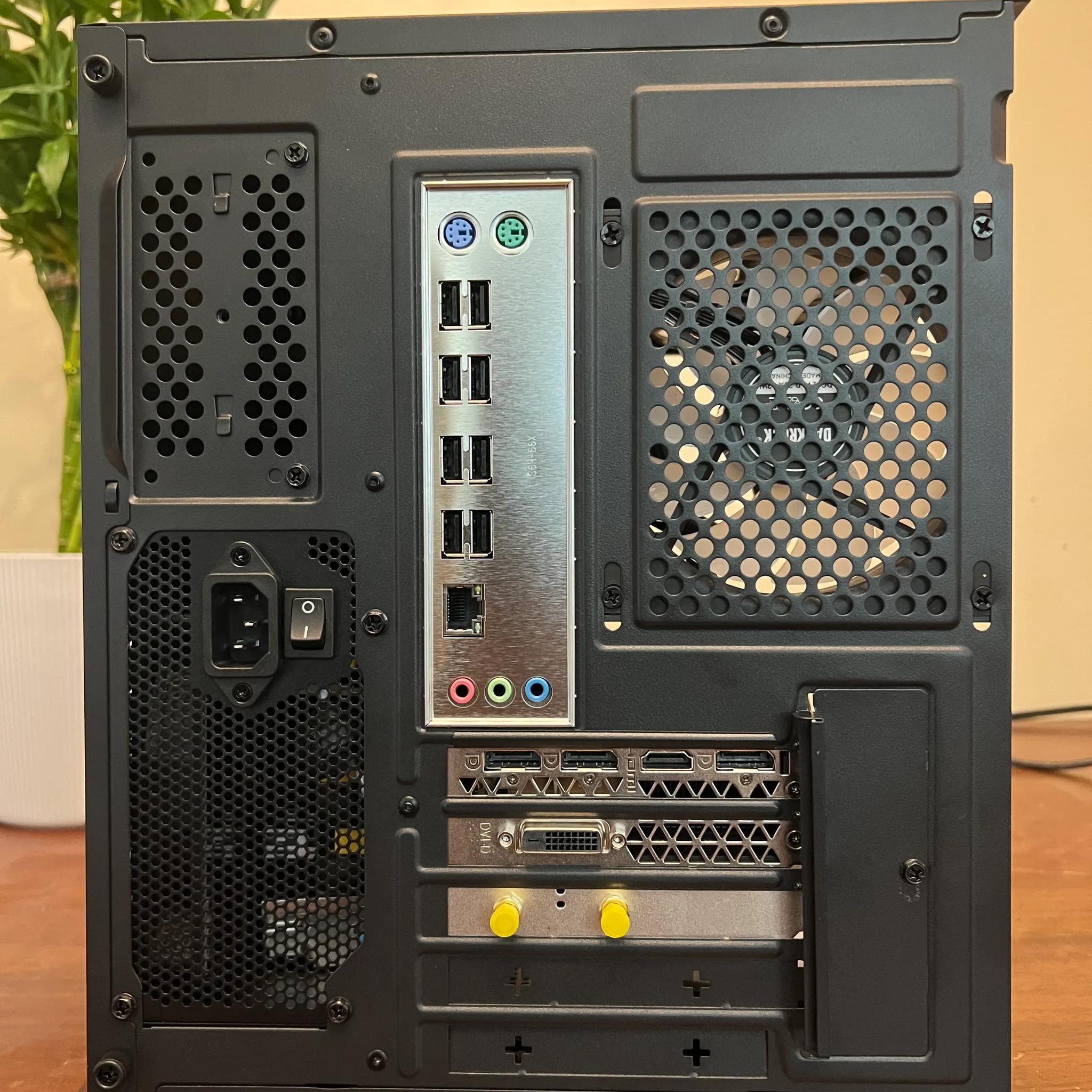 Water Cooled Intel 10 Core Gaming PC GTX 1080 1tb NVME SSD 32GB RAM WIFi WINDOWS 11 Pro