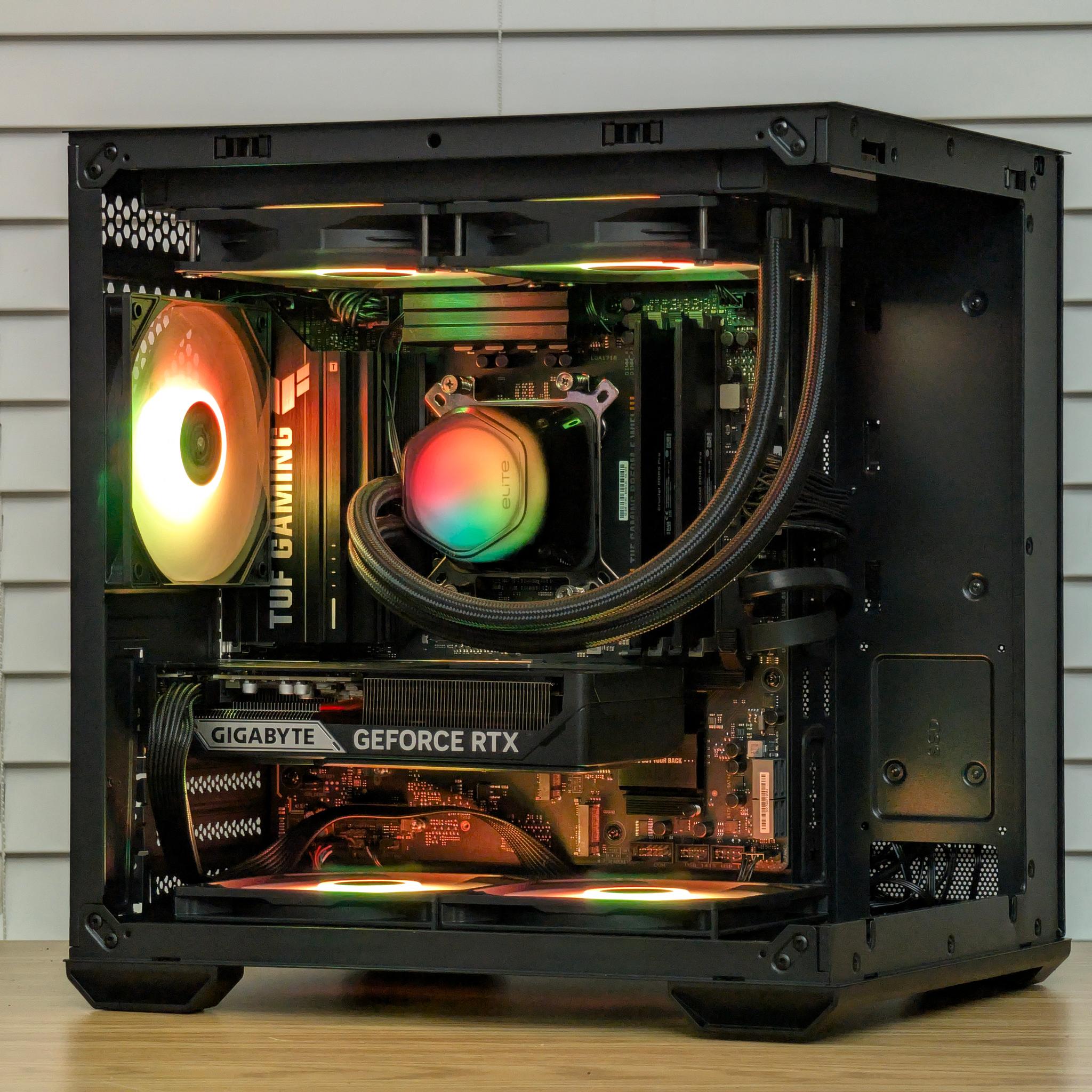 🌈🖤Ryzen 5 9600x | RTX 5060 Ti | 32GB DDR5 | Gaming PC🖤🌈