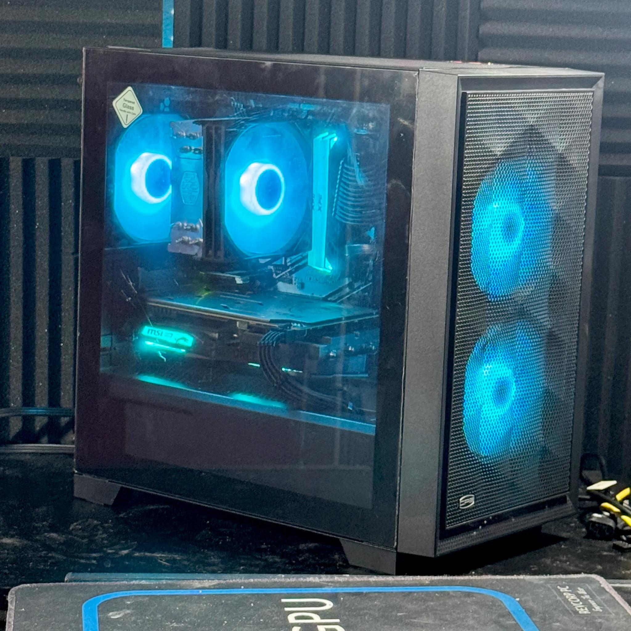 🔥 Gaming PC RTX 2060 | i5 9600K | 16GB DDR4 | 1TB SSD | WIN 11 PRO | Built-in Wi-Fi
