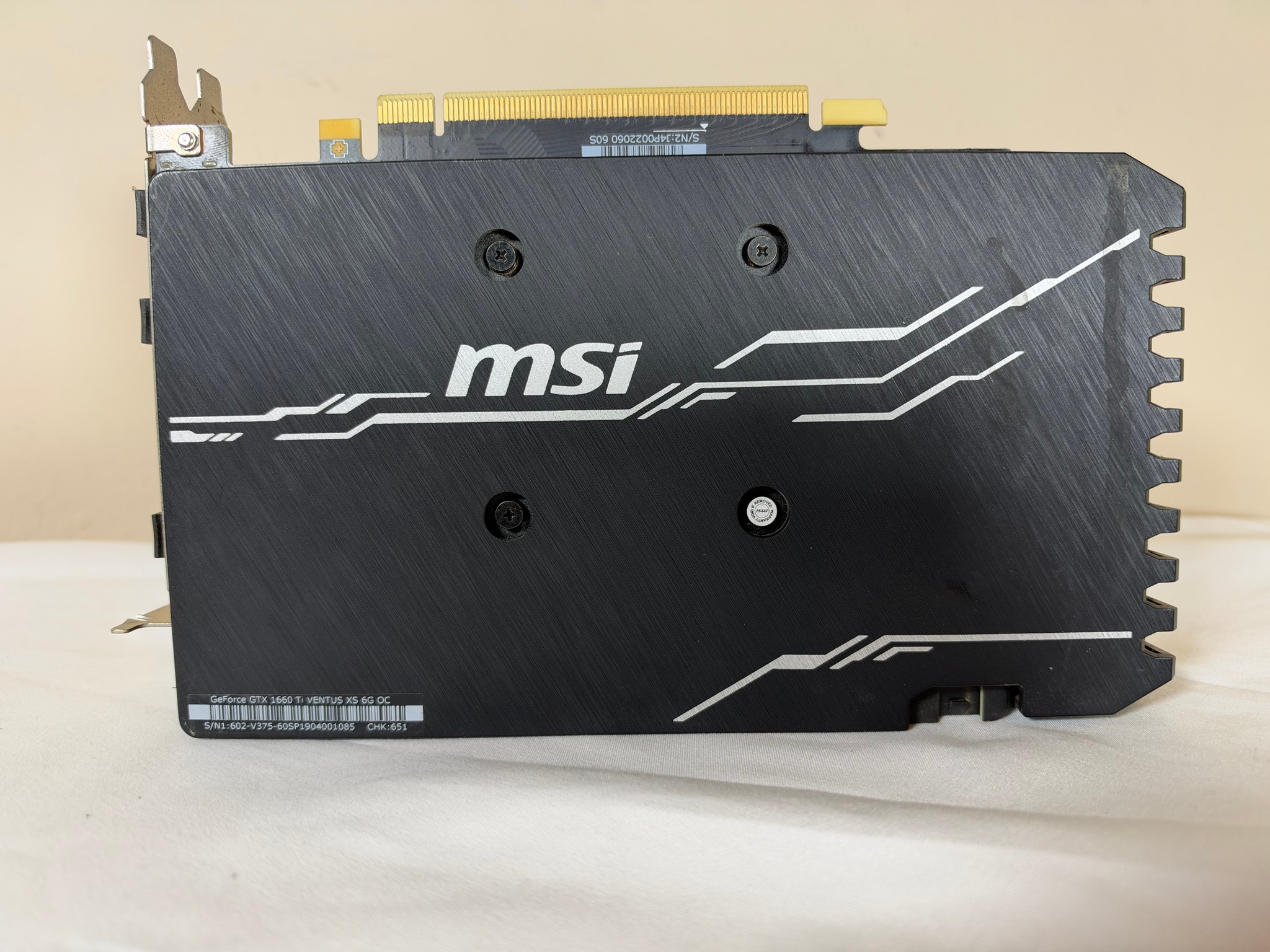 MSI VENTUS XS GeForce GTX 1660 Ti