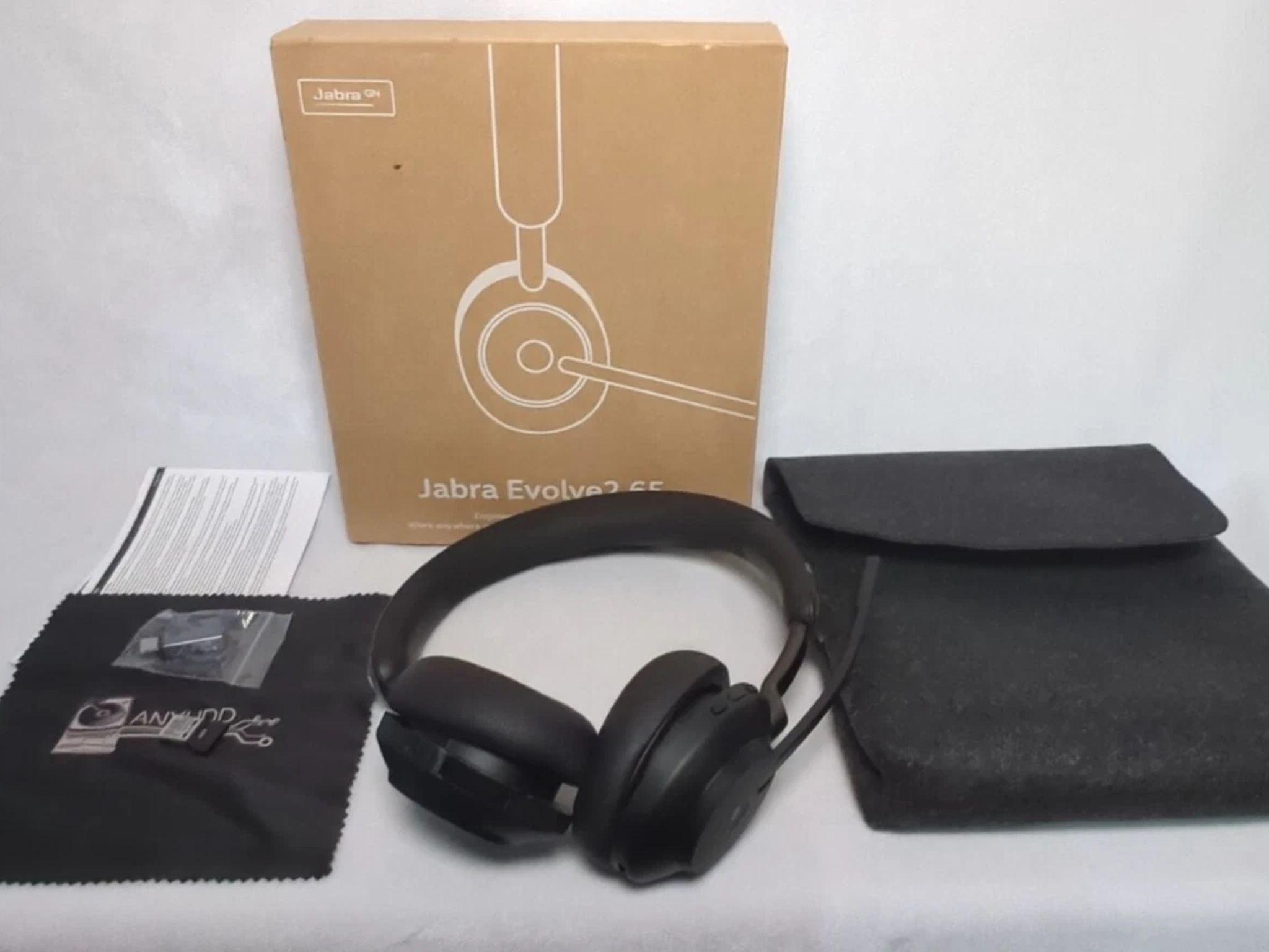 ANYHDD Jabra Evolve2 65 Wireless Headset with Link380c