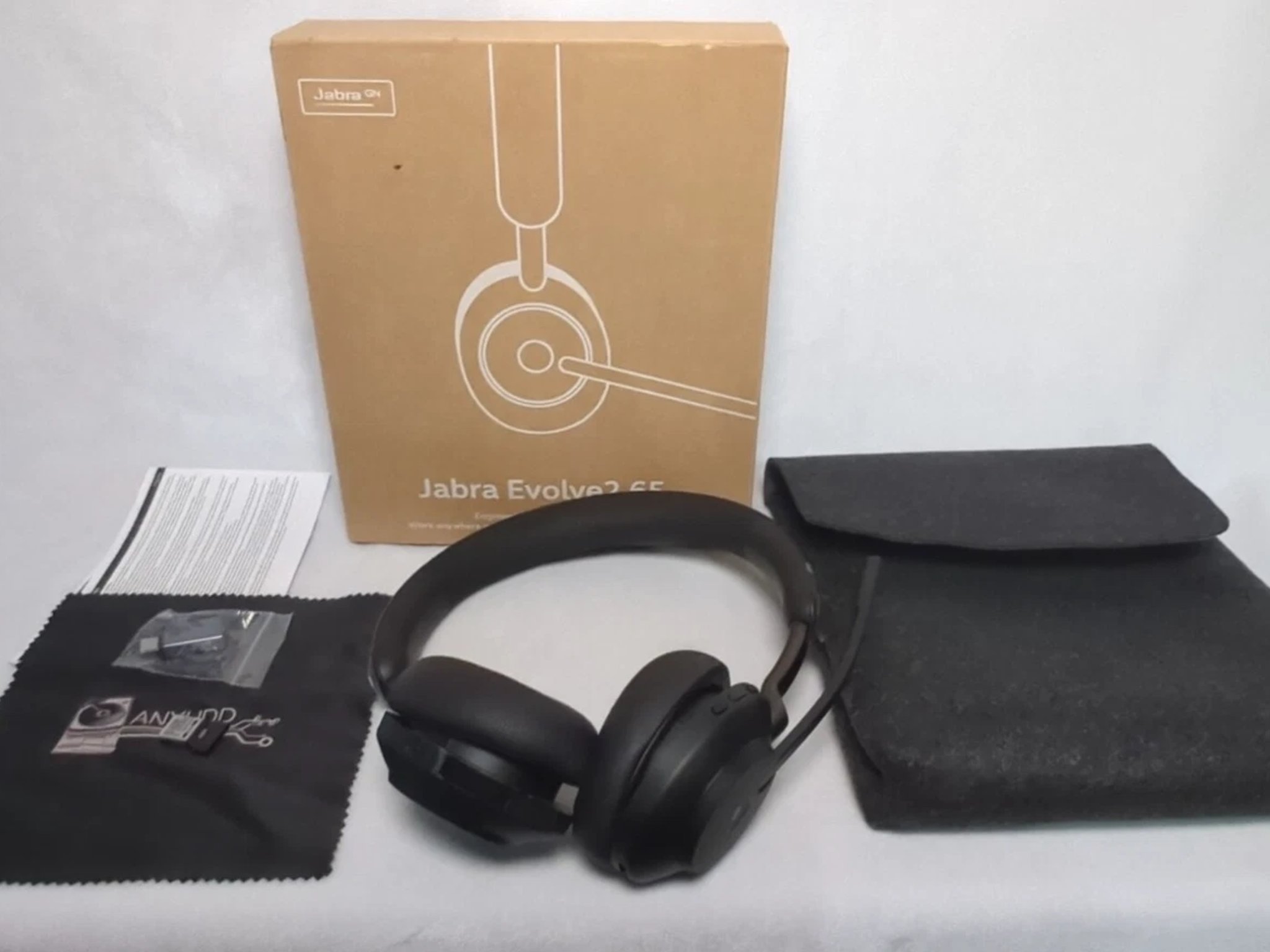 ANYHDD Jabra Evolve2 65 Wireless Headset with Link380c