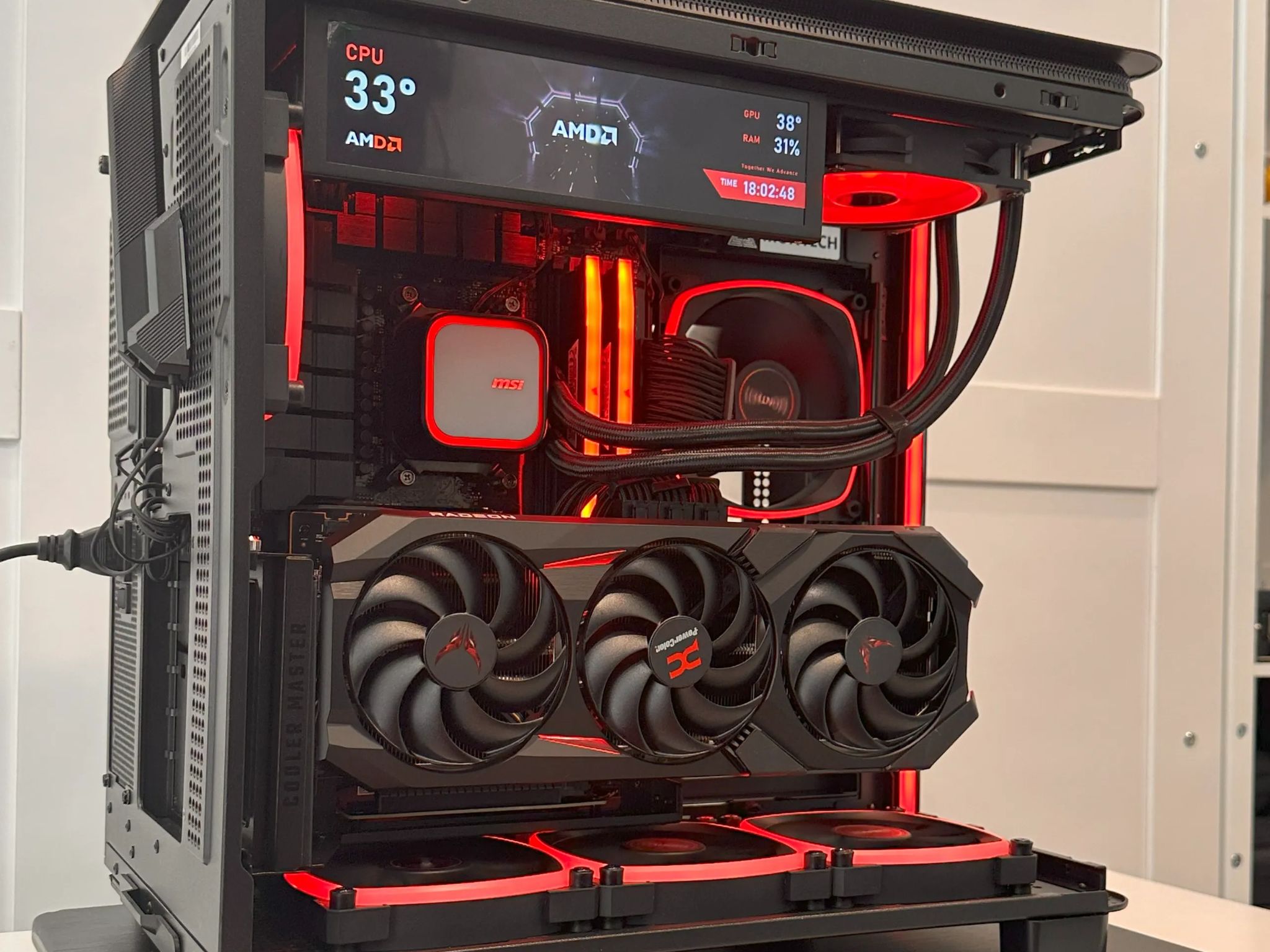 💎New Powercolor AMD Radeon™ RX 9070 XT 16GB /AMD Ryzen 7800X3D w/ CORSAIR VENGEANCE 32GB DDR5-6000 💎