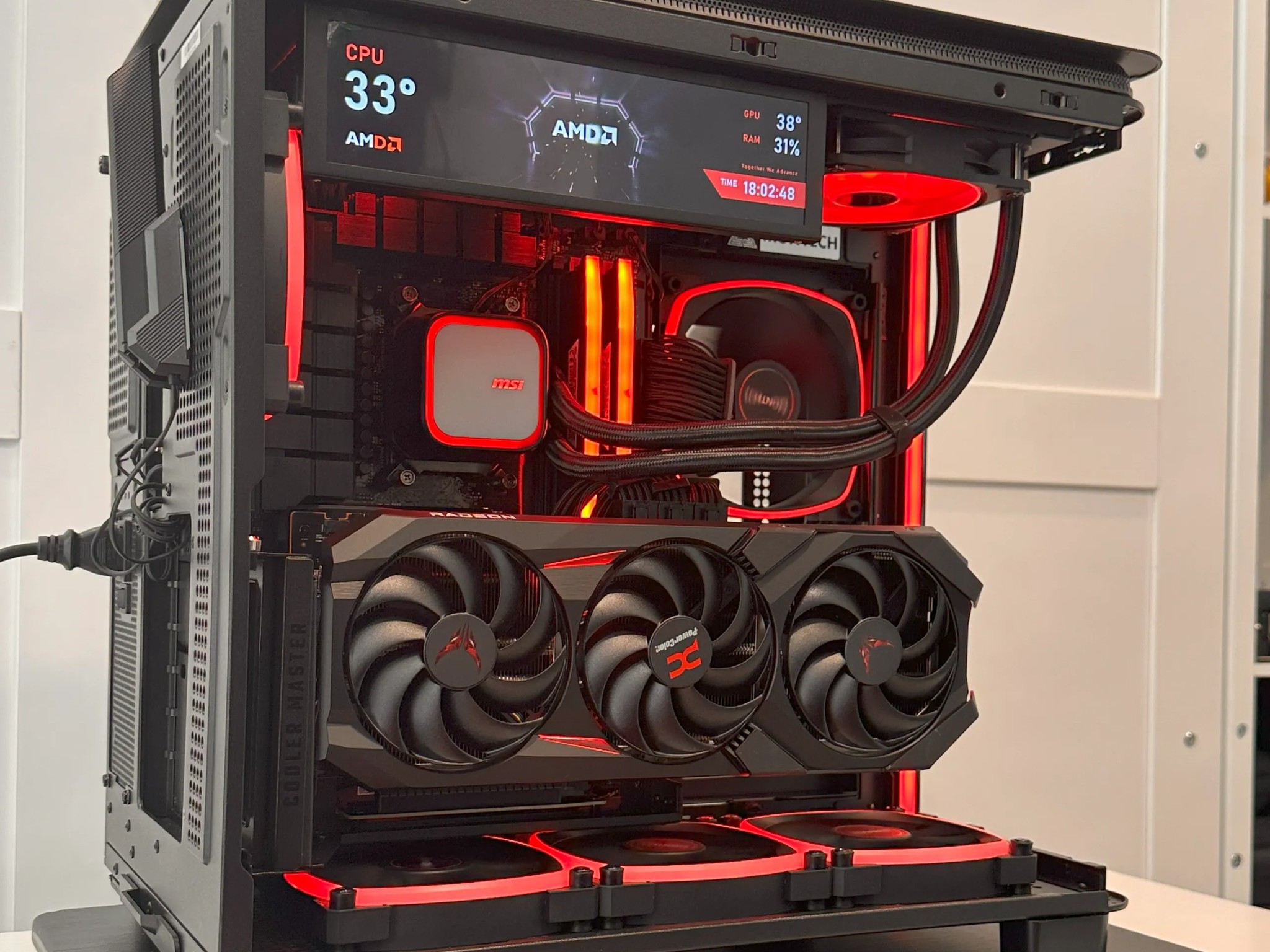 💎New Powercolor AMD Radeon™ RX 9070 XT 16GB /AMD Ryzen 7800X3D w/ CORSAIR VENGEANCE 32GB DDR5-6000 💎