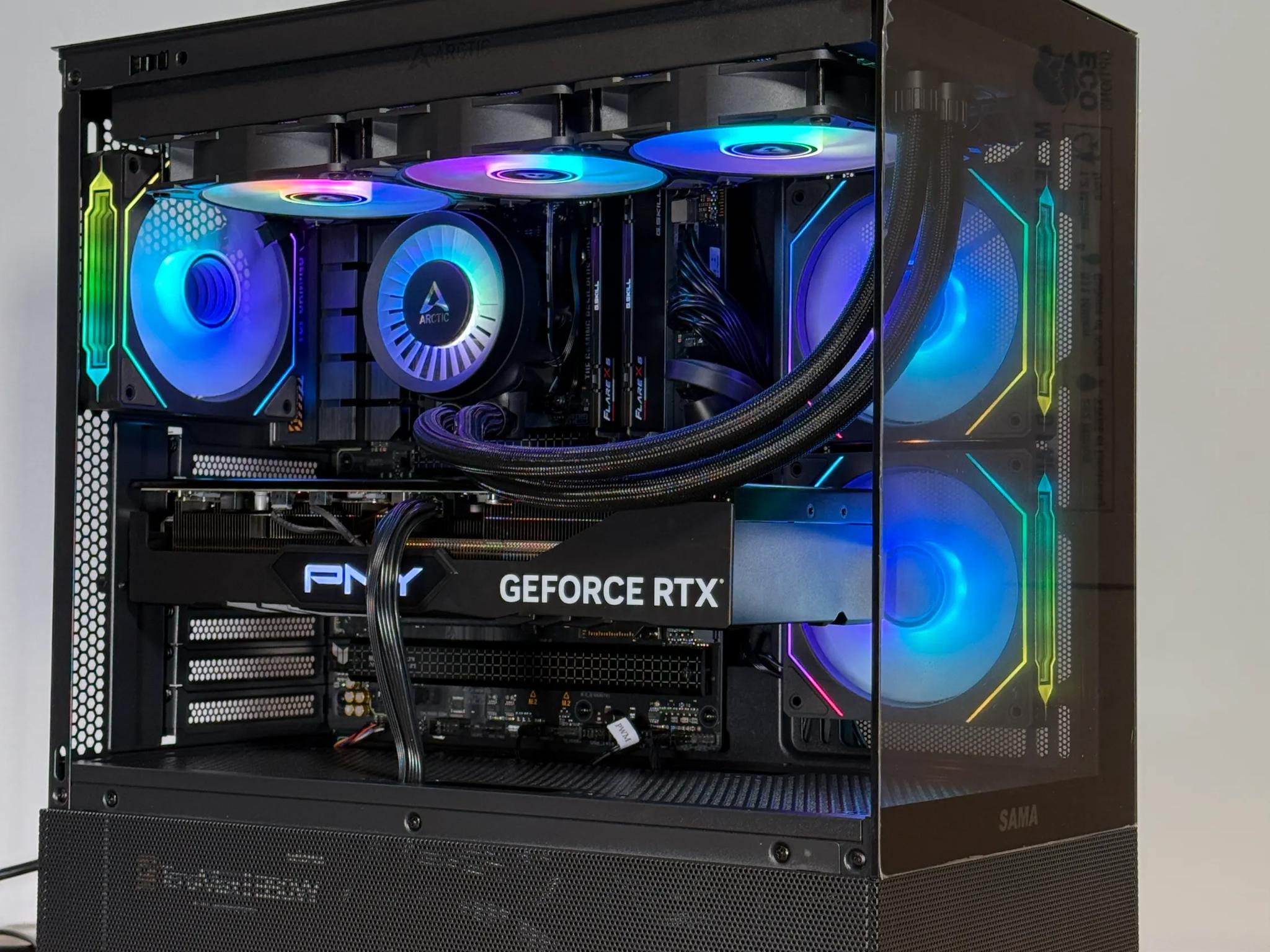 RTX 4080 Super Ryzen 9800X3D Gaming PC