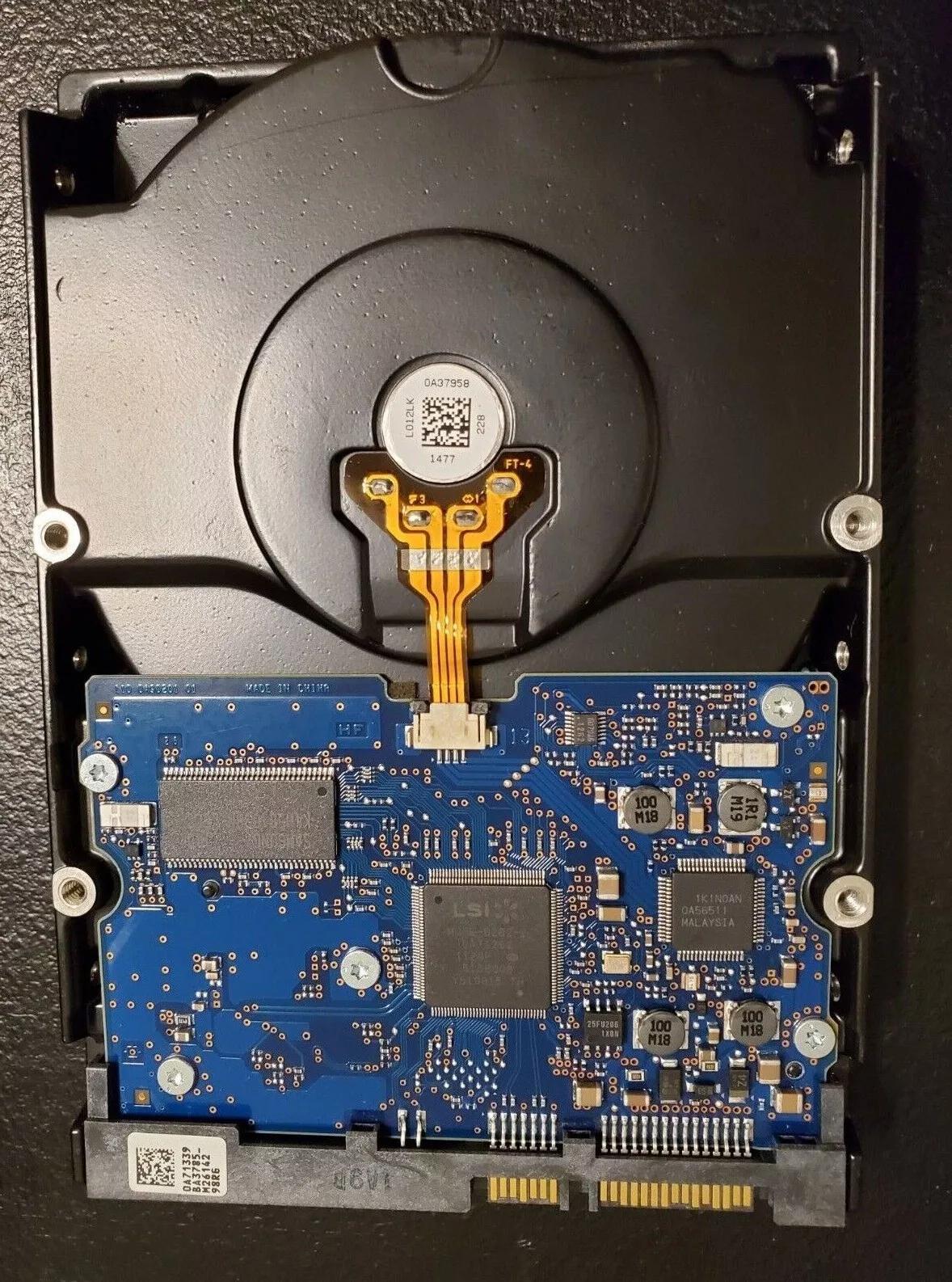 2TB HARD DRIVE - Hitachi HUA722020ALA330 2TB HDD 7200RPM SATA 3.5" Hard Drive 0F10312