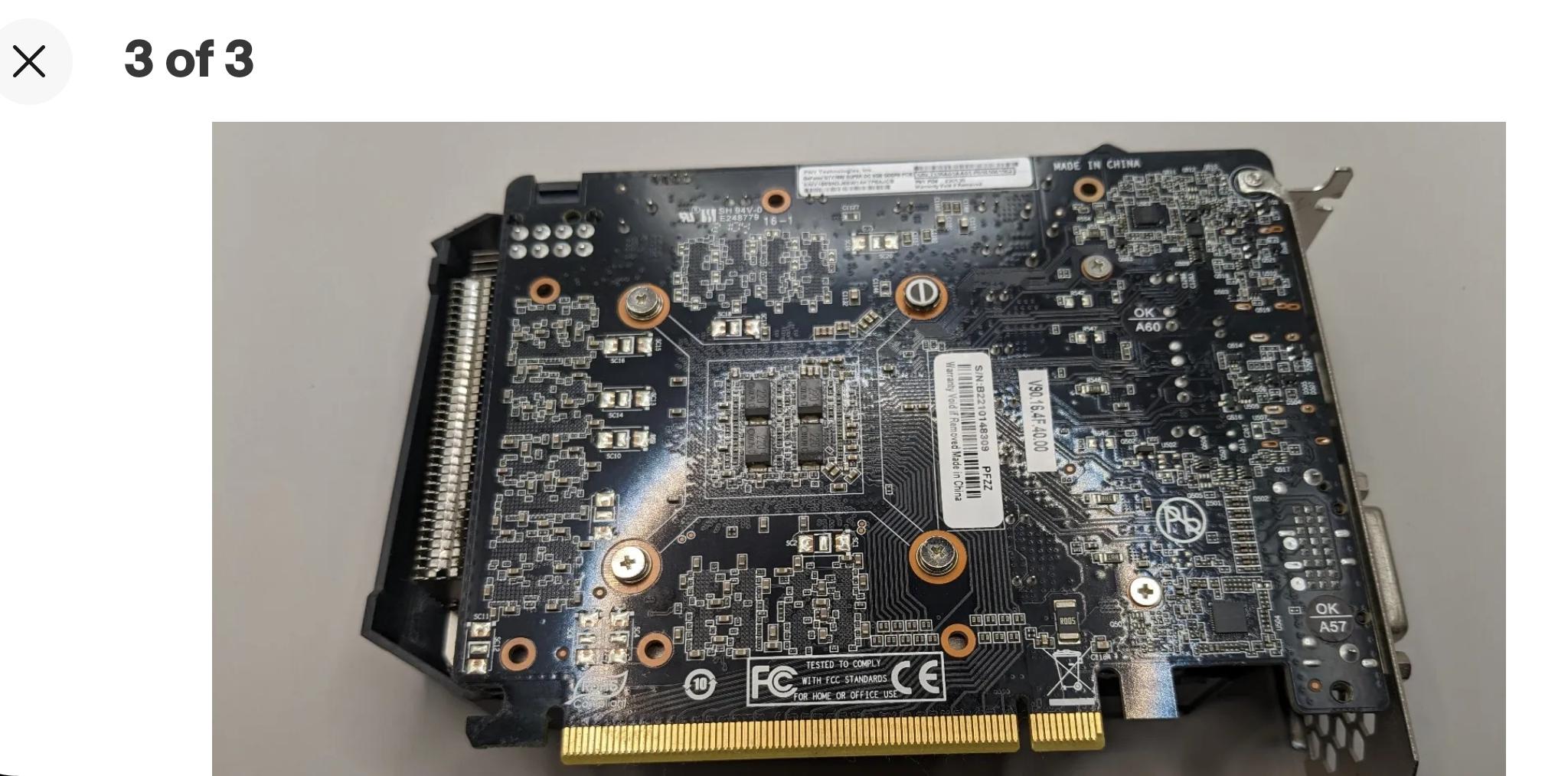 PNY 1660ti 6gb