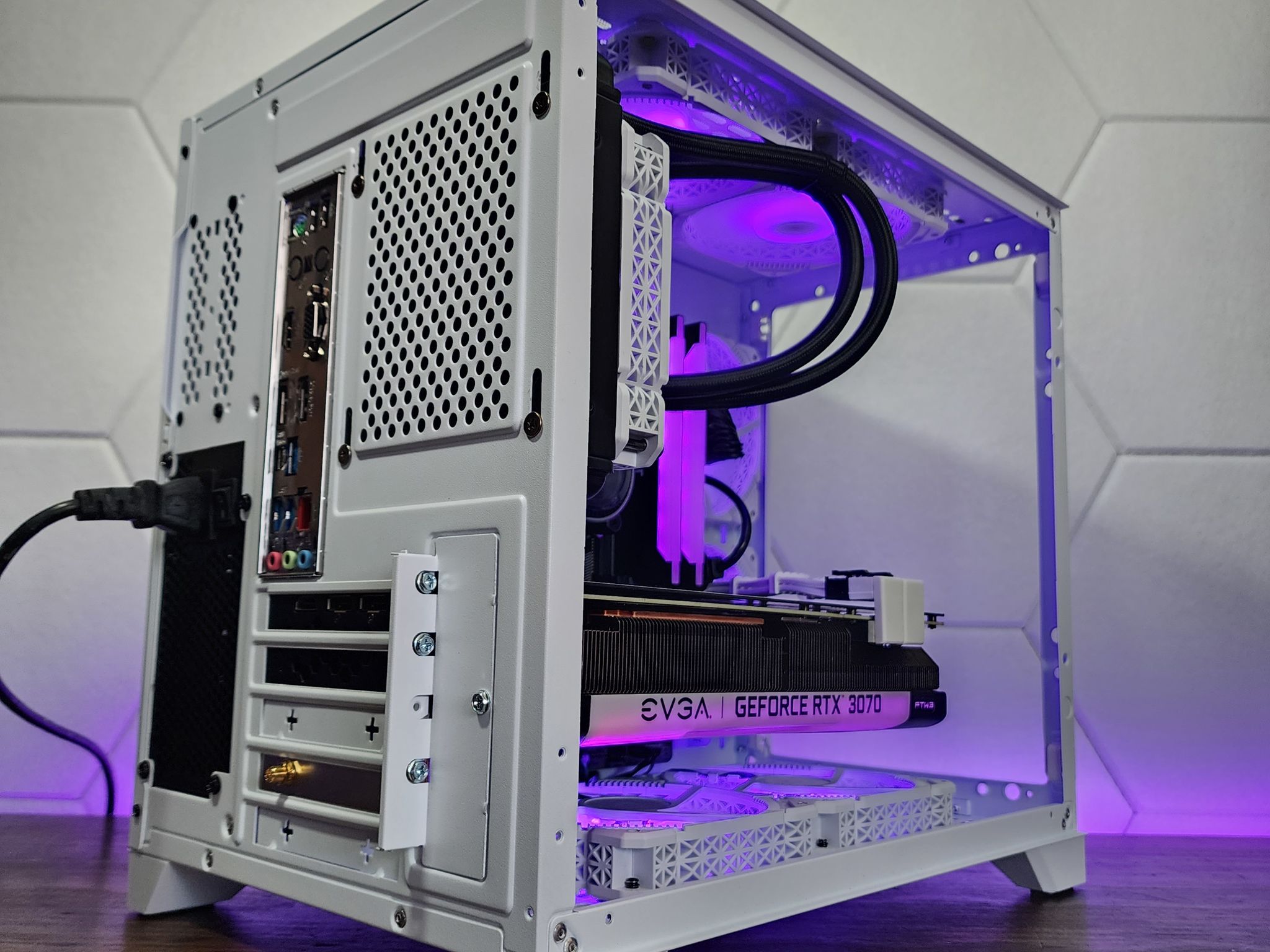 💜🤍💜 EVGA FTX 3070 FTW3 // Intel Core i5 12400F // Lexar 16GB 3600MHz