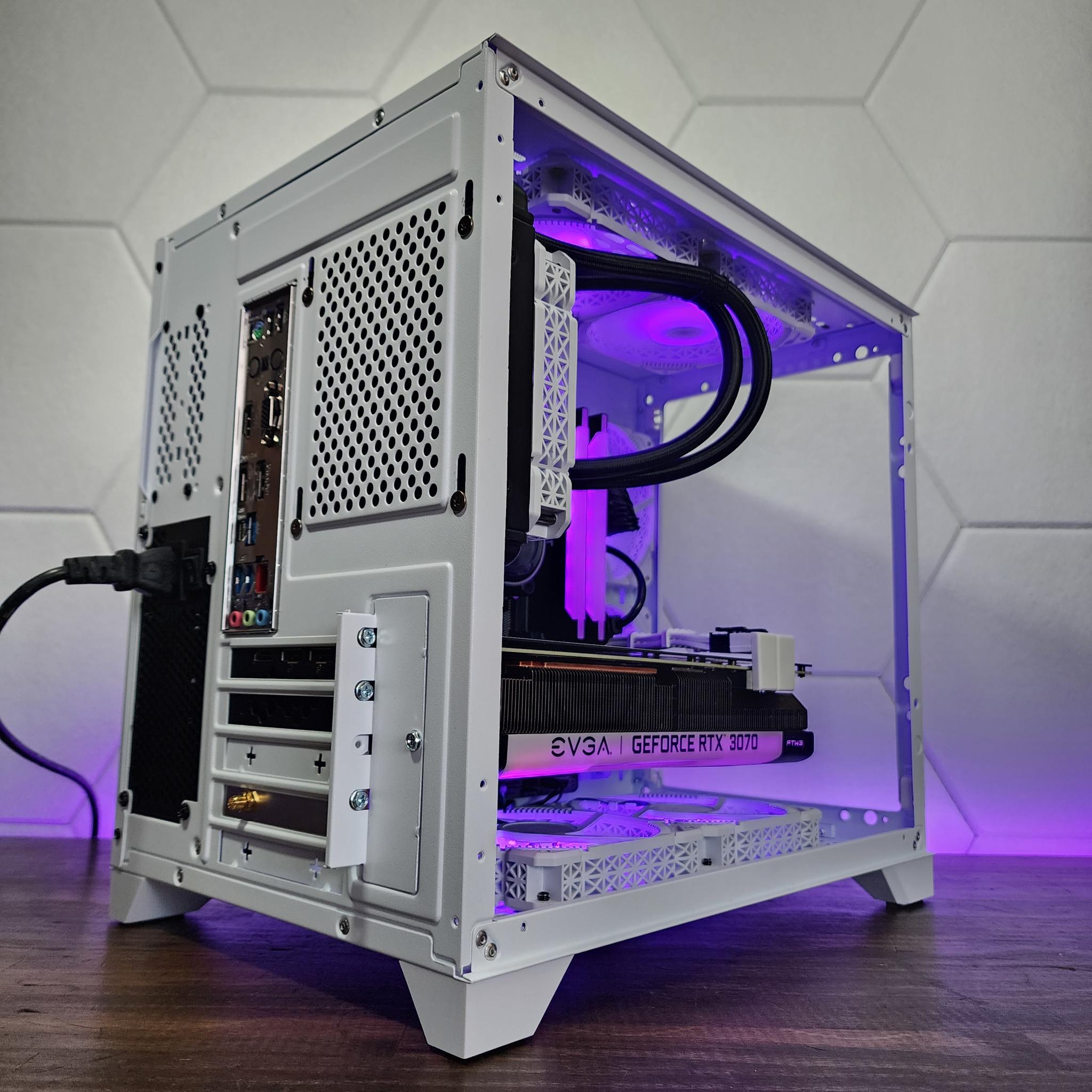 💜🤍💜 EVGA FTX 3070 FTW3 // Intel Core i5 12400F // Lexar 16GB 3600MHz