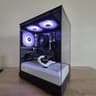 ⚫⚪ MONO SHADOW — Black & White Gaming PC