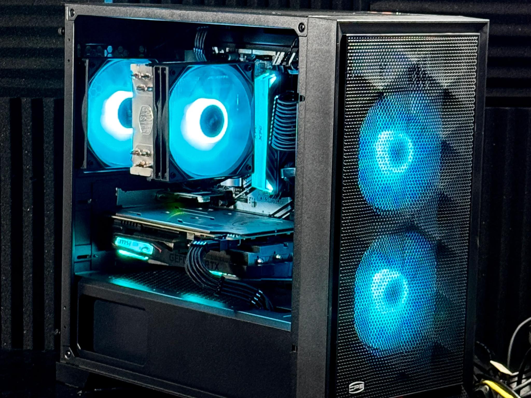 🔥 Gaming PC RTX 2060 | i5 9600K | 16GB DDR4 | 1TB SSD | WIN 11 PRO | Built-in Wi-Fi