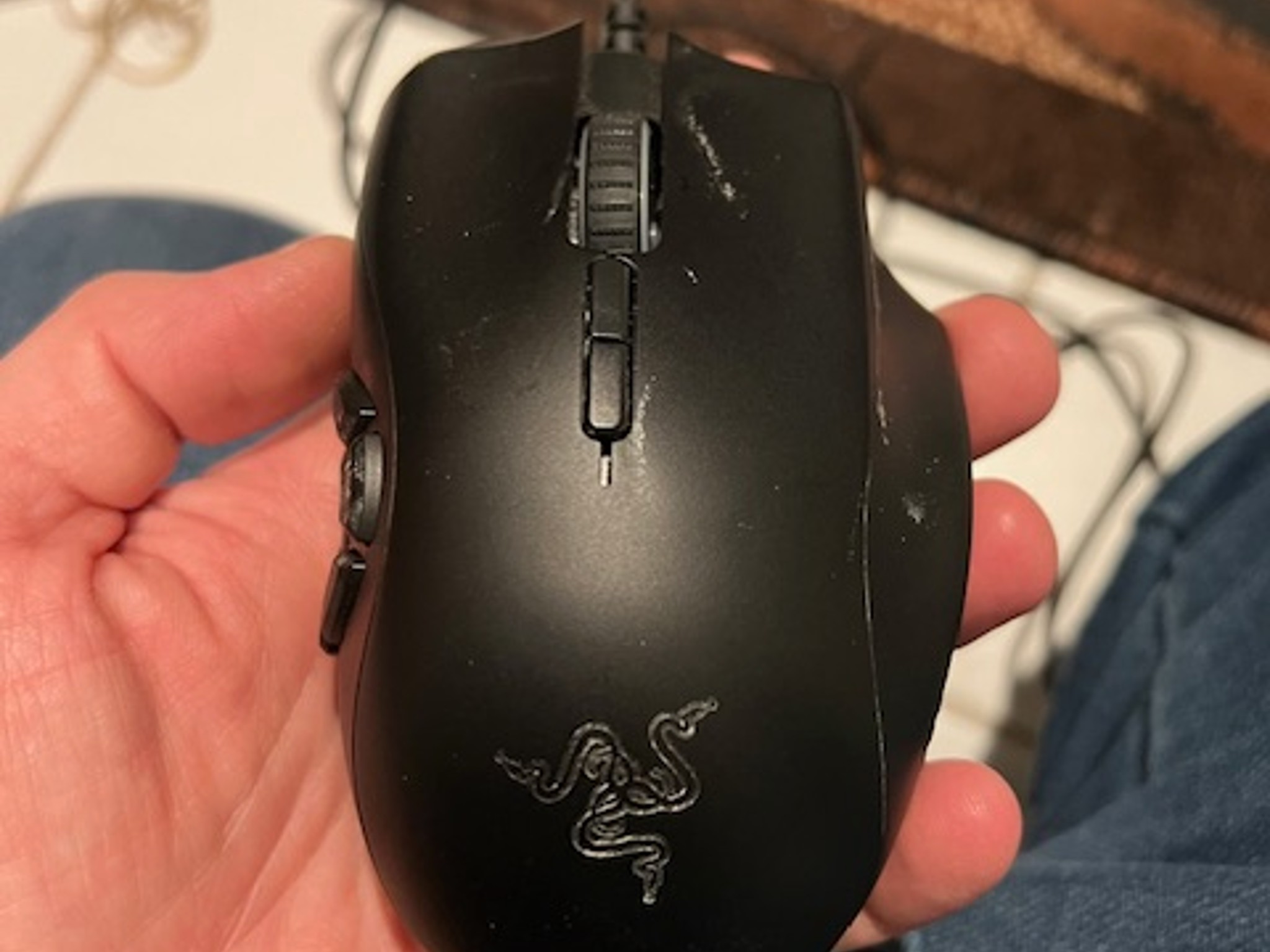 Razer Naga Trinity Gaming Mouse.