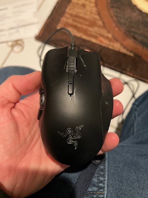 Razer Naga Trinity Gaming Mouse.