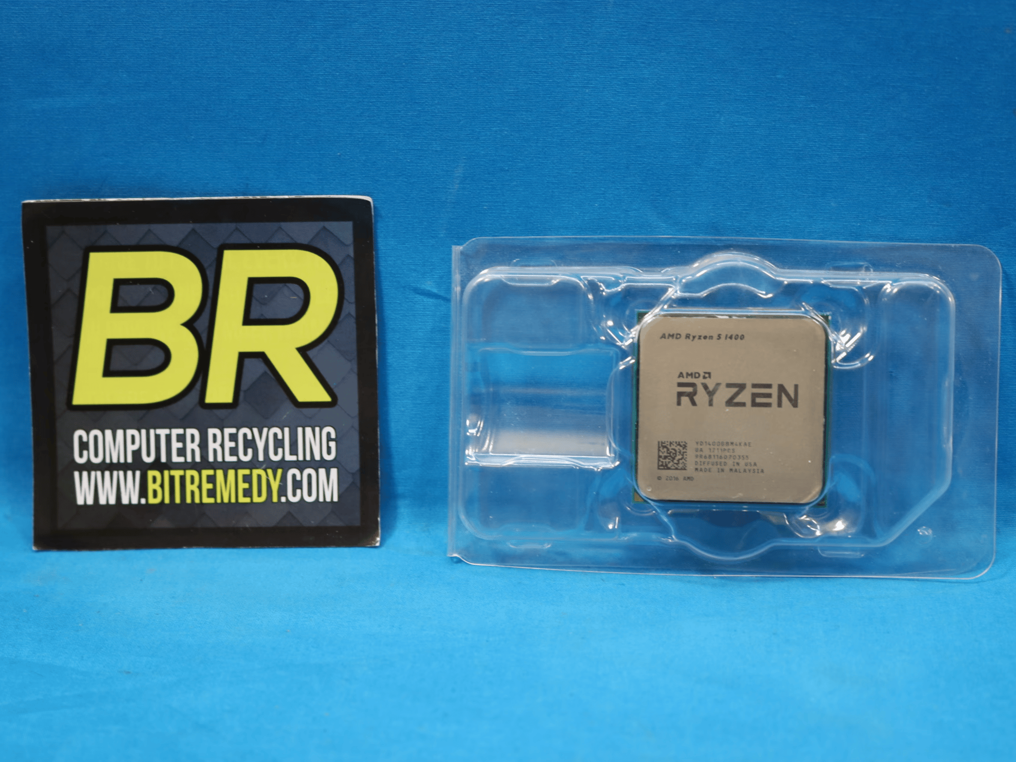 AMD Ryzen 5 1400 3.2GHz Socket AM4 4-Core 8-Thread 8MB Desktop CPU YD1400BBM4KAE