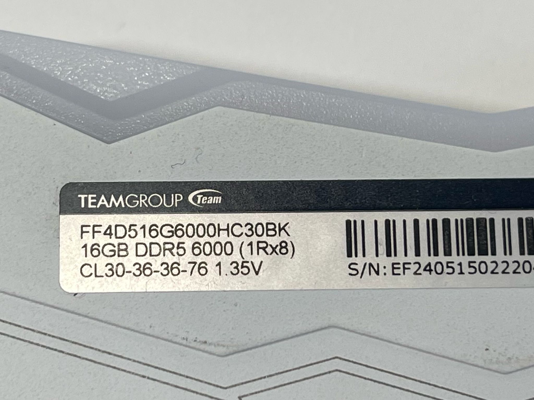 TEAMGROUP T-Force Delta RGB DDR5 32GB DDR5-6000 (2x16GB)