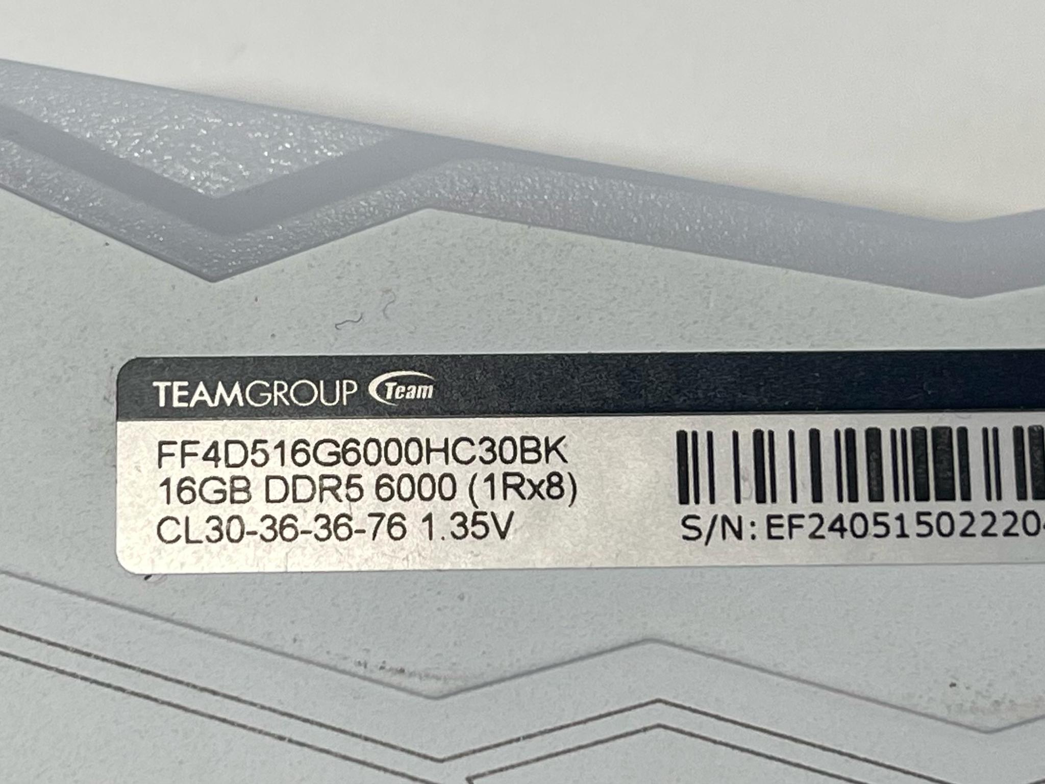 TEAMGROUP T-Force Delta RGB DDR5 32GB DDR5-6000 (2x16GB) - Image 5