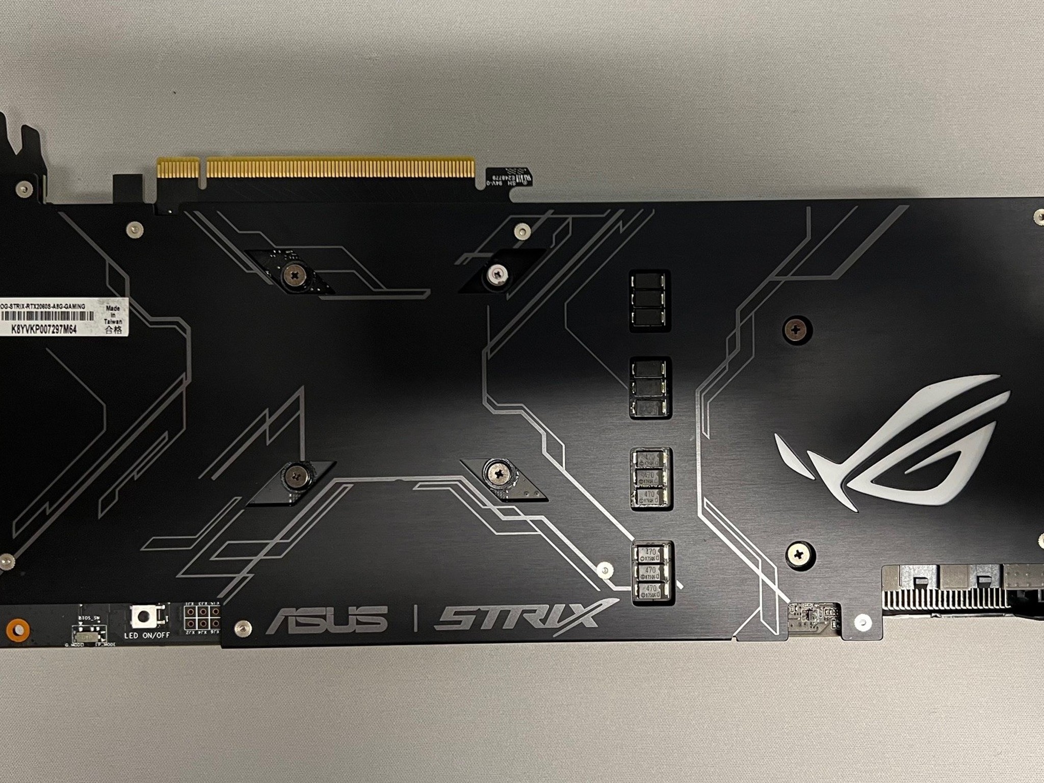 GeForce RTX 2060 Super ASUS ROG Strix Advanced Overclocked EVO 8G GDDR6