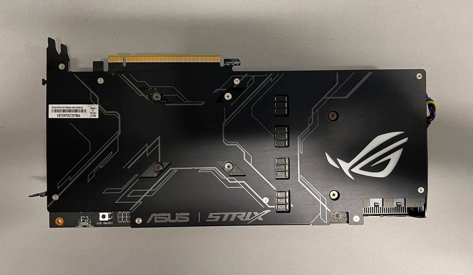 GeForce RTX 2060 Super ASUS ROG Strix Advanced Overclocked EVO 8G GDDR6