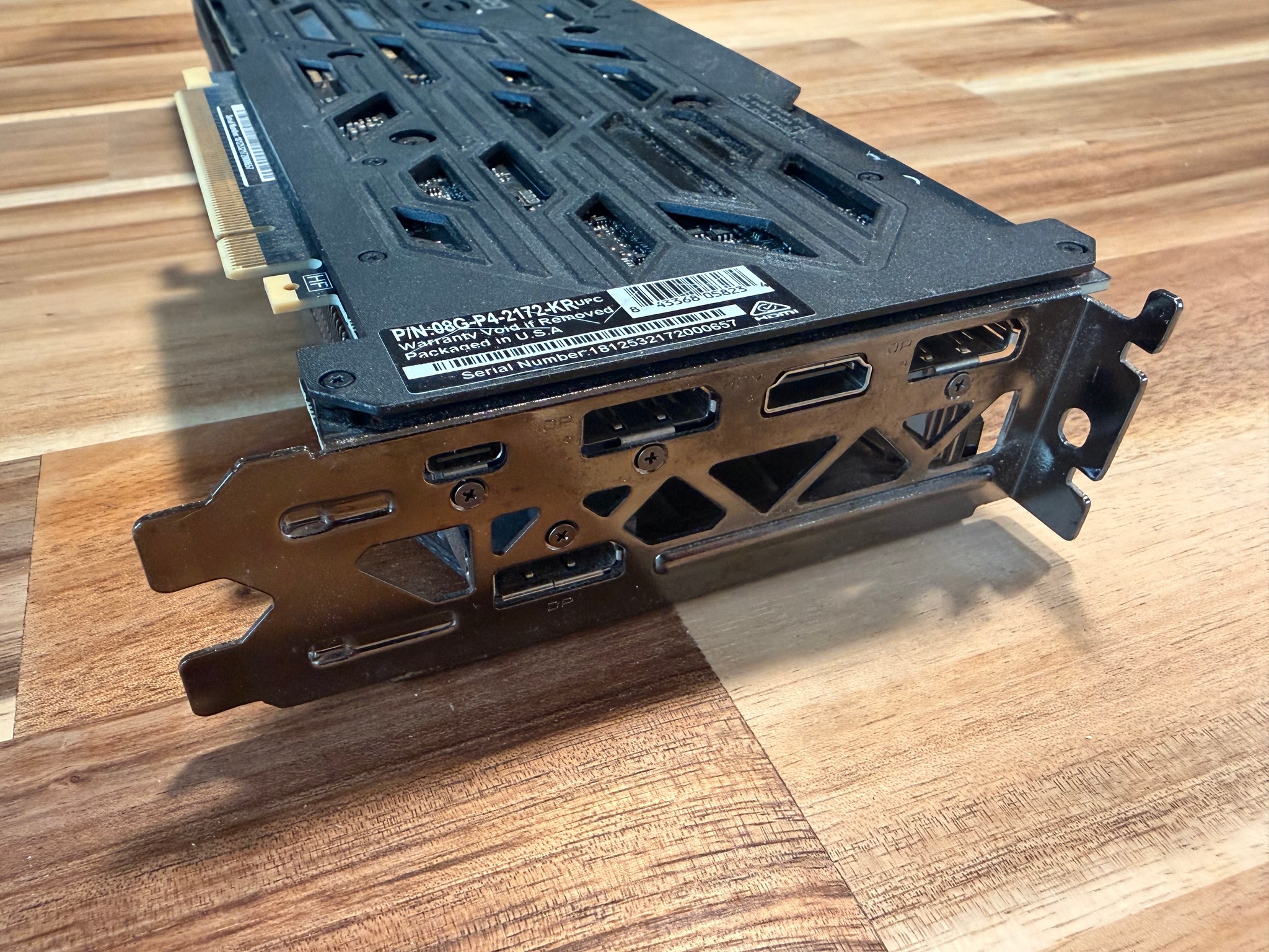 Used Nvidia EVGA RTX 2070