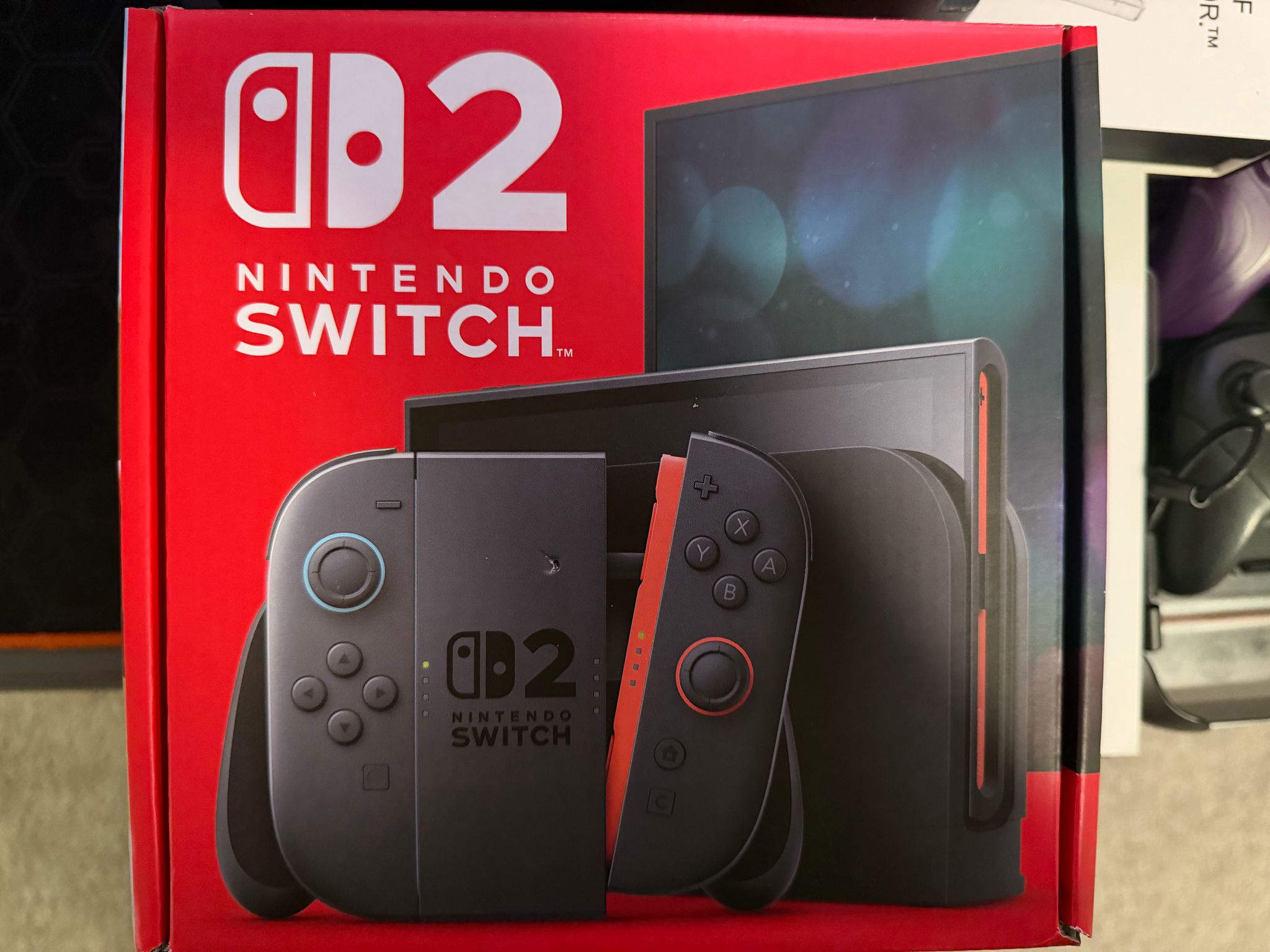 Nintendo Switch 2 - dBrand Case and screen protector - 2 Nintendo Joystics