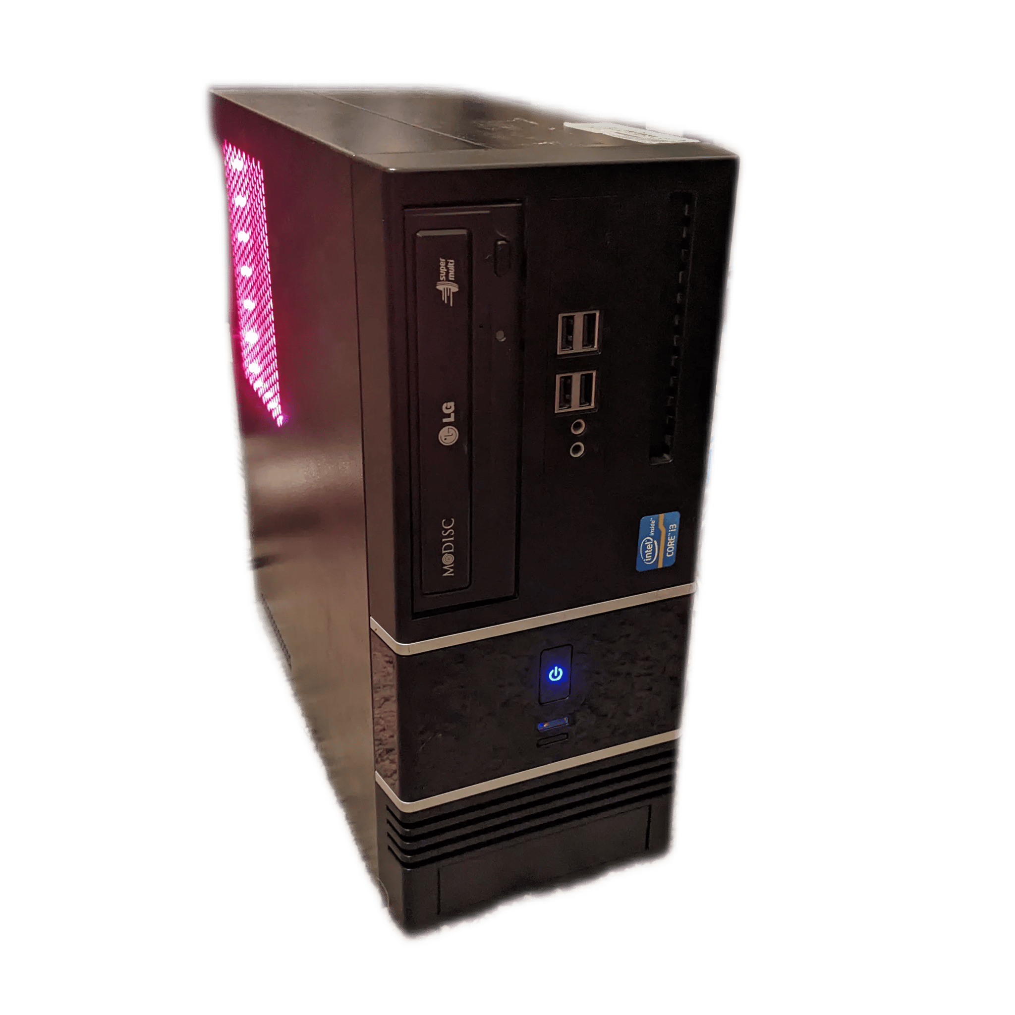 Starter Gaming PC - RGB, i5 (2nd/3rd Gen), 480GB SSD, Wifi, Win10, 16GB RAM, RX 460 2GB