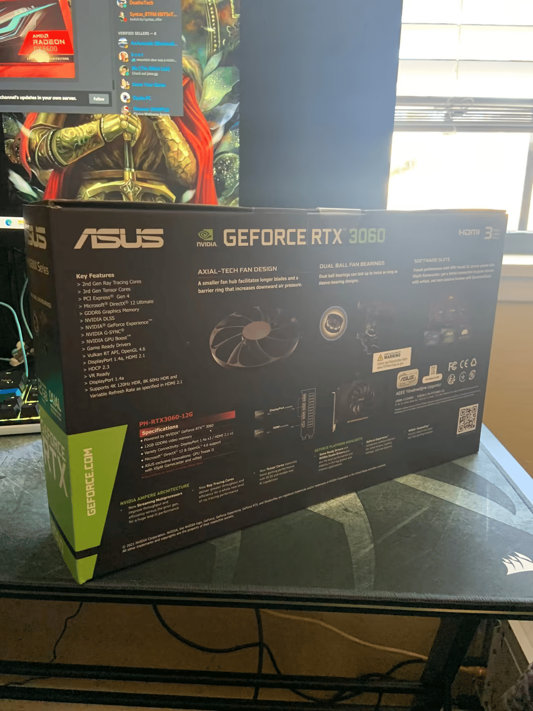 BNIB Asus Phoenix RTX 3060