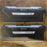 16GB Corsair Vengeance RGB PRO (2 x 8GB) DDR4 DRAM 3200MHz C16 Memory Kit — Black