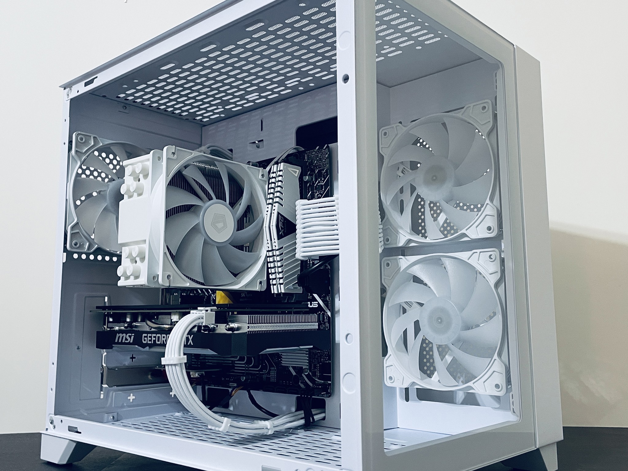 ❄️White Gaming PC w RGB - i3 12gen ● 16GB RAM ● 1TB SSD - RTX 2060 Super 8GB ● Best value for 1080p