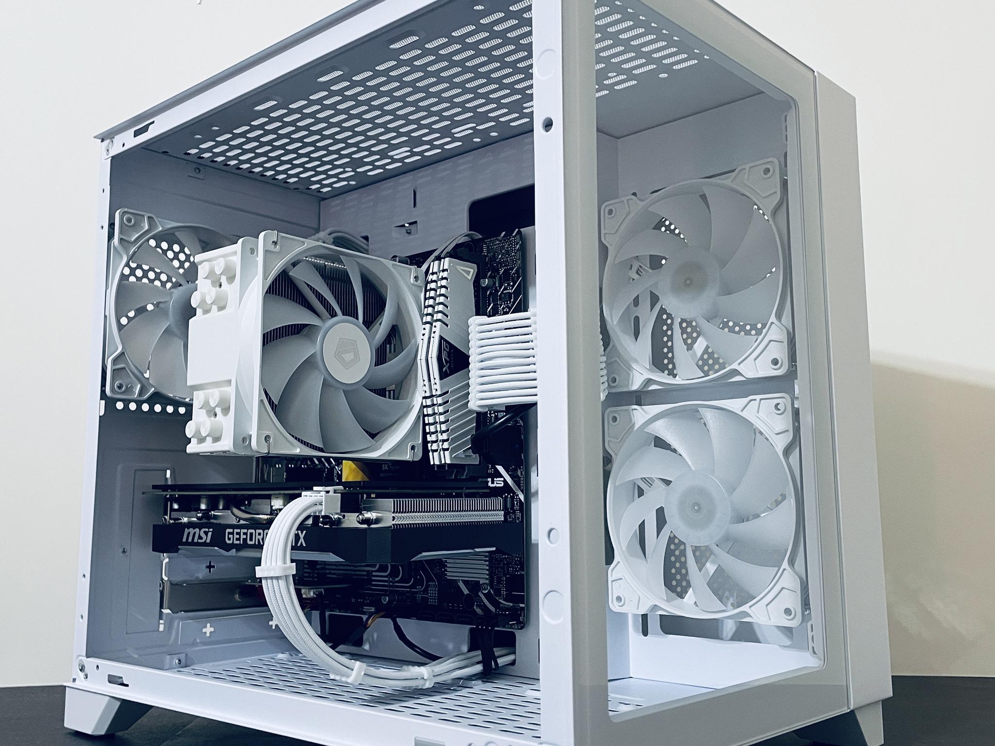❄️White Gaming PC w RGB - i3 12gen ● 16GB RAM ● 1TB SSD - RTX 2060 Super 8GB ● Best value for 1080p