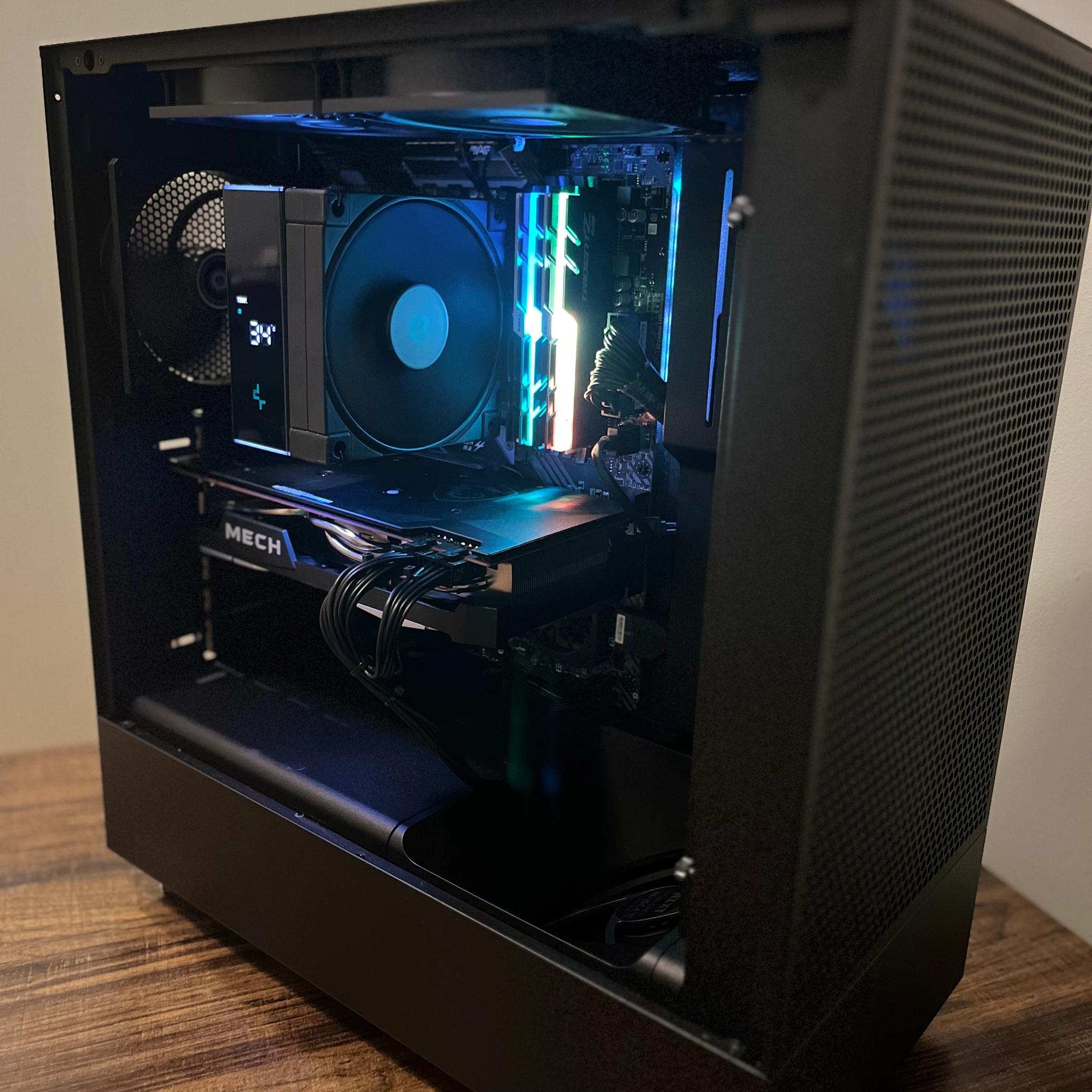 Custom Gaming PC - Great for 1440p & 1080p - Ryzen 5600x, RX 6750xt (12GB), 32GB RAM, 2TB Storage