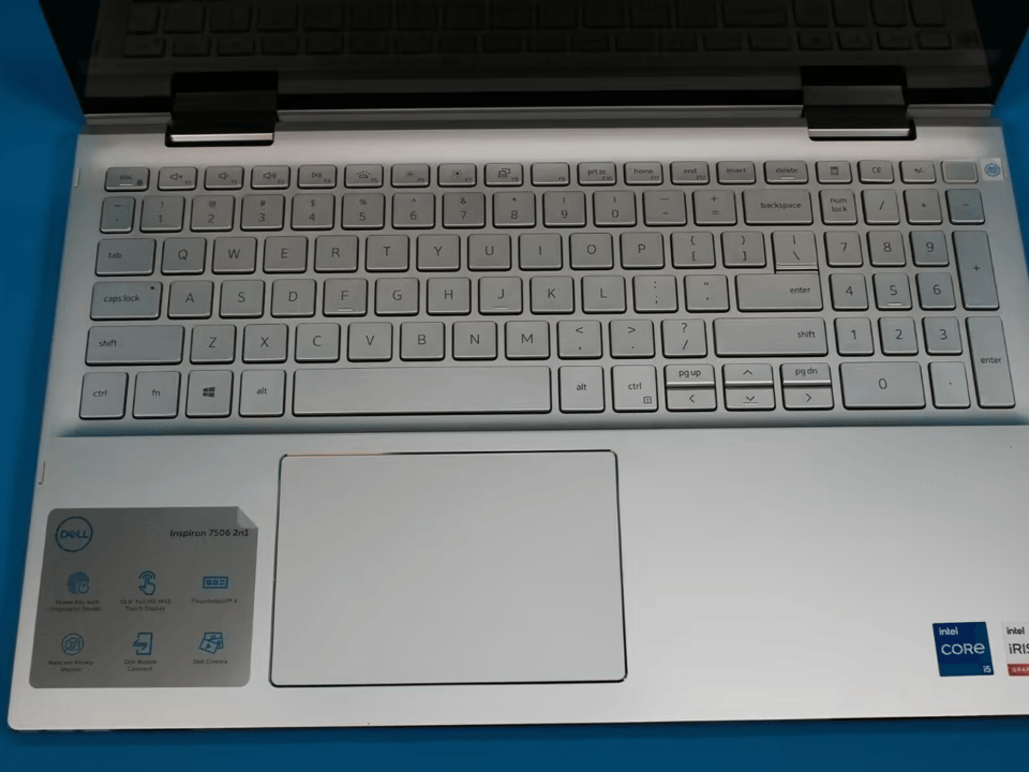 Dell Inspiron 7506 2in1 Laptop 15.6 Intel i5-1135G7 2.4GHz 12GB 512GB SSD Windows 10 Home