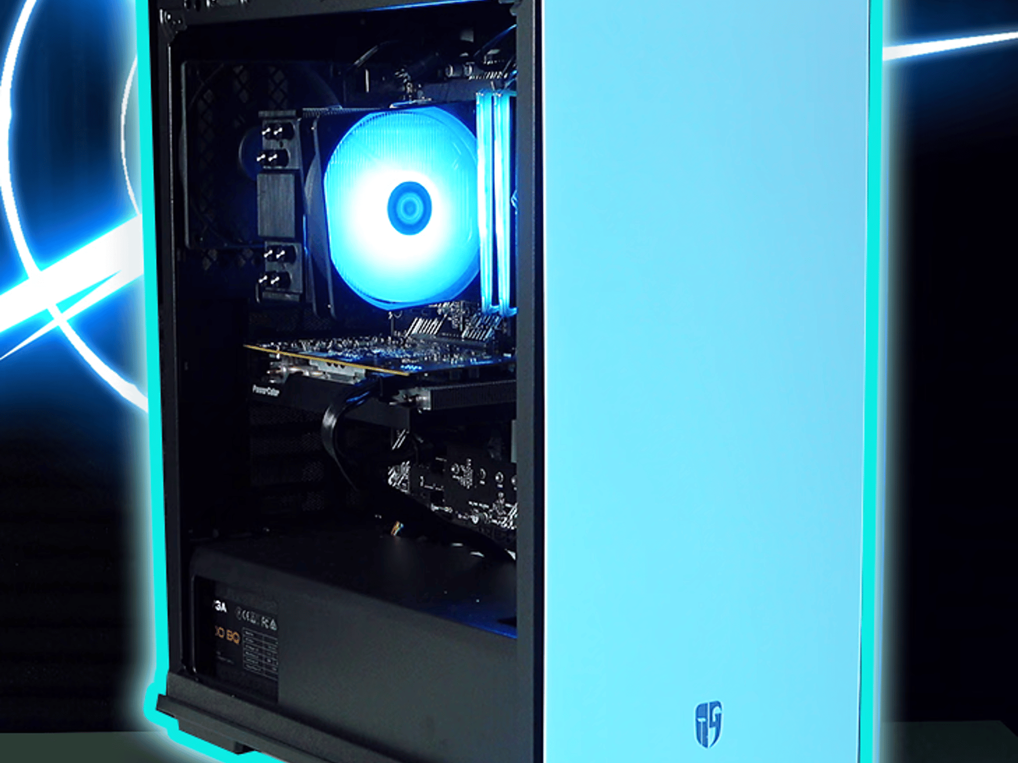"Illusion" RX 6600 + Intel 10100 Custom Gaming PC