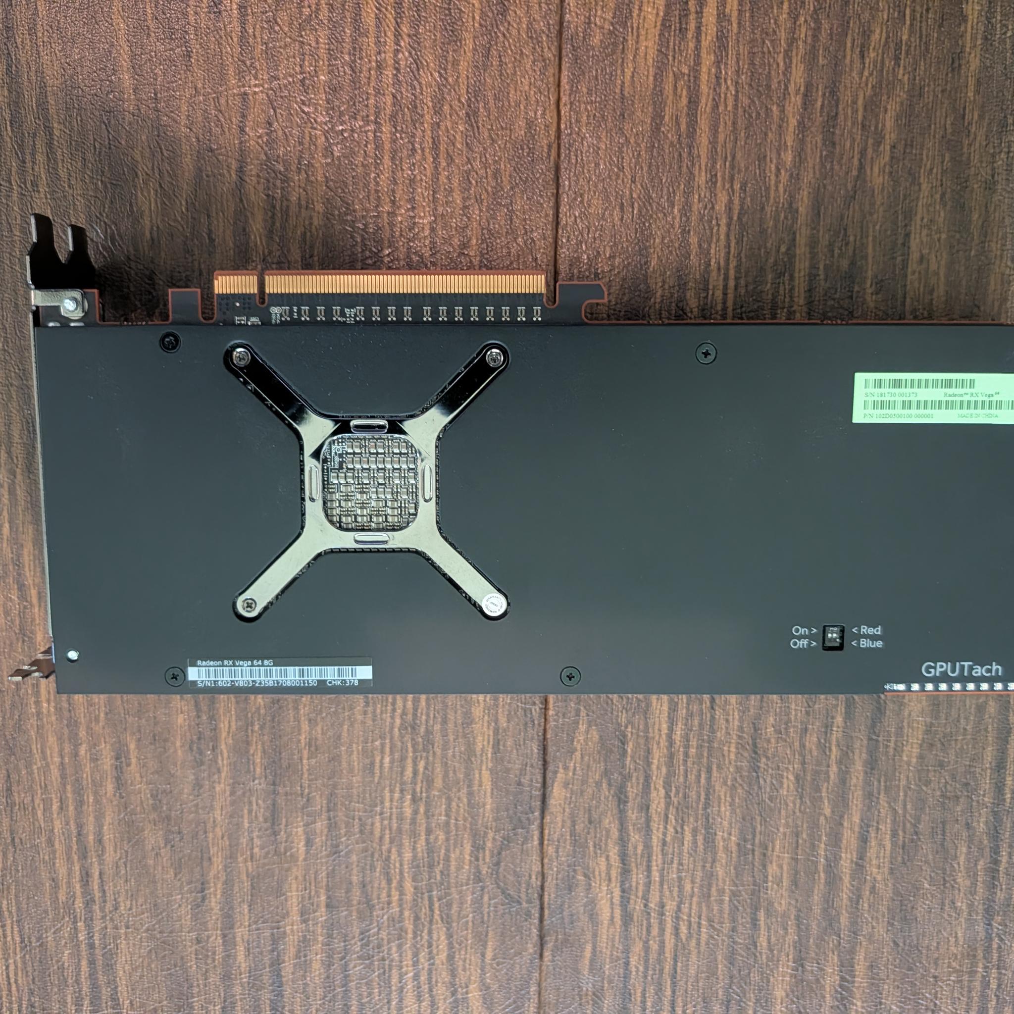 AMD Vega 64 Reference 8GB HBM2 2048-bit