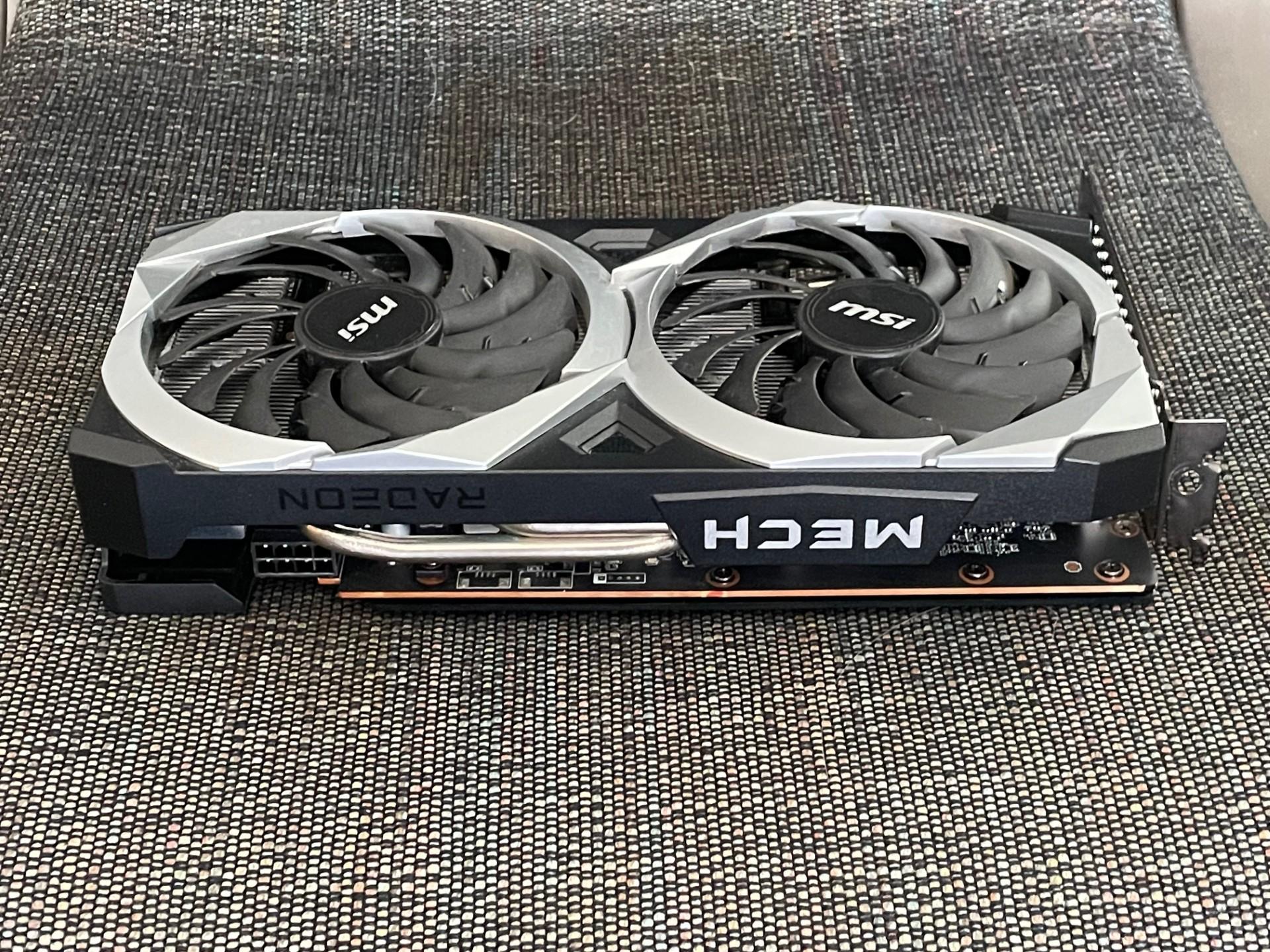 MSI AMD Radeon RX 6600 MECH 2X 8GB GDDR6 Graphics Card, Used.