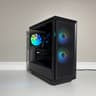 Crimson Valley (V4) Gaming PC - AMD Ryzen 7 2700, RTX 3050, 16GB DDR4, 512GB SSD
