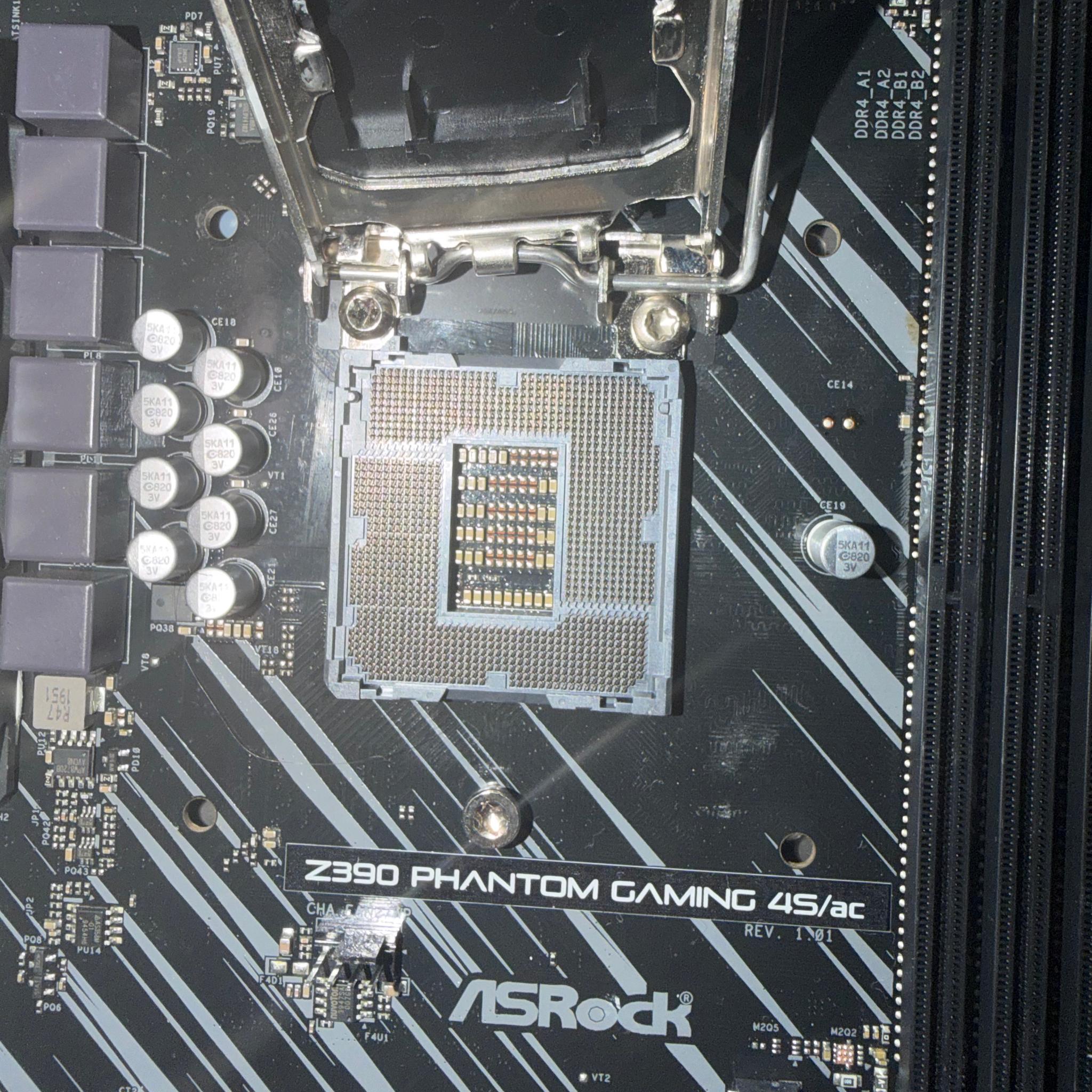 ASRock Z390 Phantom Gaming 4S/AC ATX Motherboard.