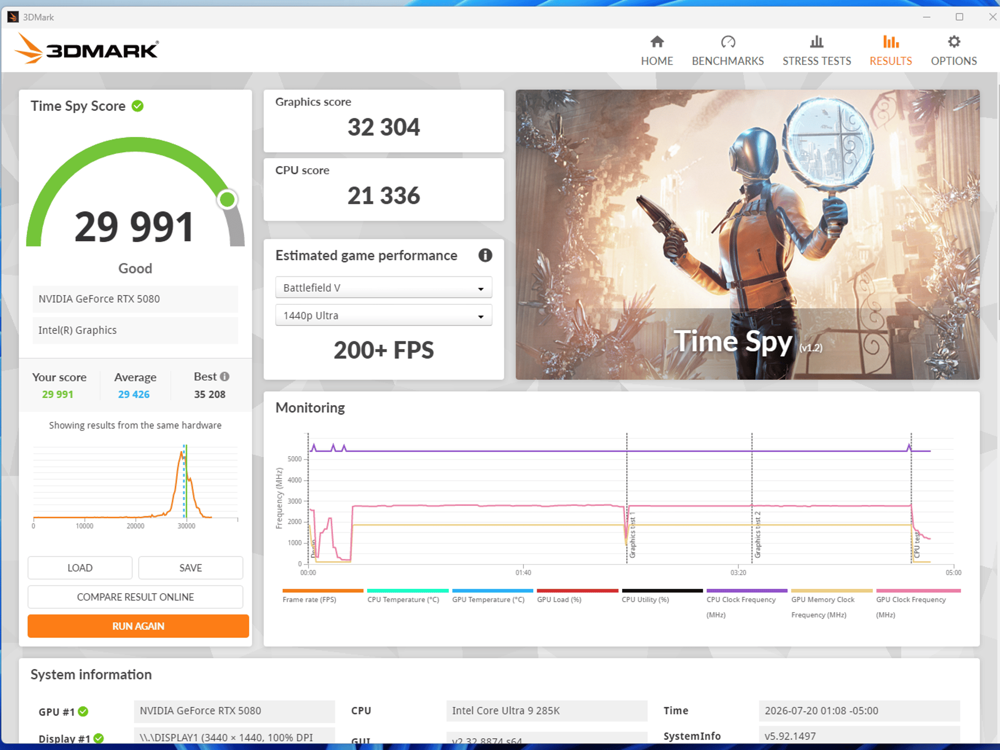 Black/Satin Gray: Intel Core Ultra 9 285K, GeForce RTX 5080, 32GB DDR5, 2TB M.2 SSD, Win11 Home