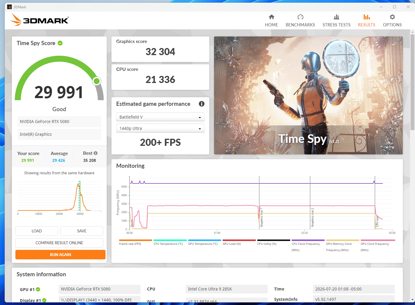 Black/Satin Gray: Intel Core Ultra 9 285K, GeForce RTX 5080, 32GB DDR5, 2TB M.2 SSD, Win11 Home