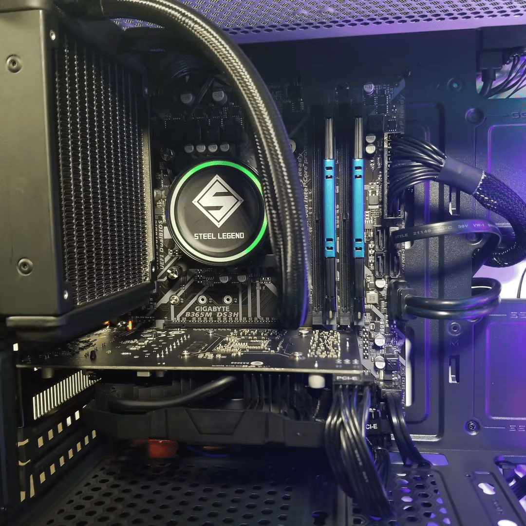 Intel Core i5 9400F // MSI GeForce GTX 1060 // PNY Anarchy 16GB