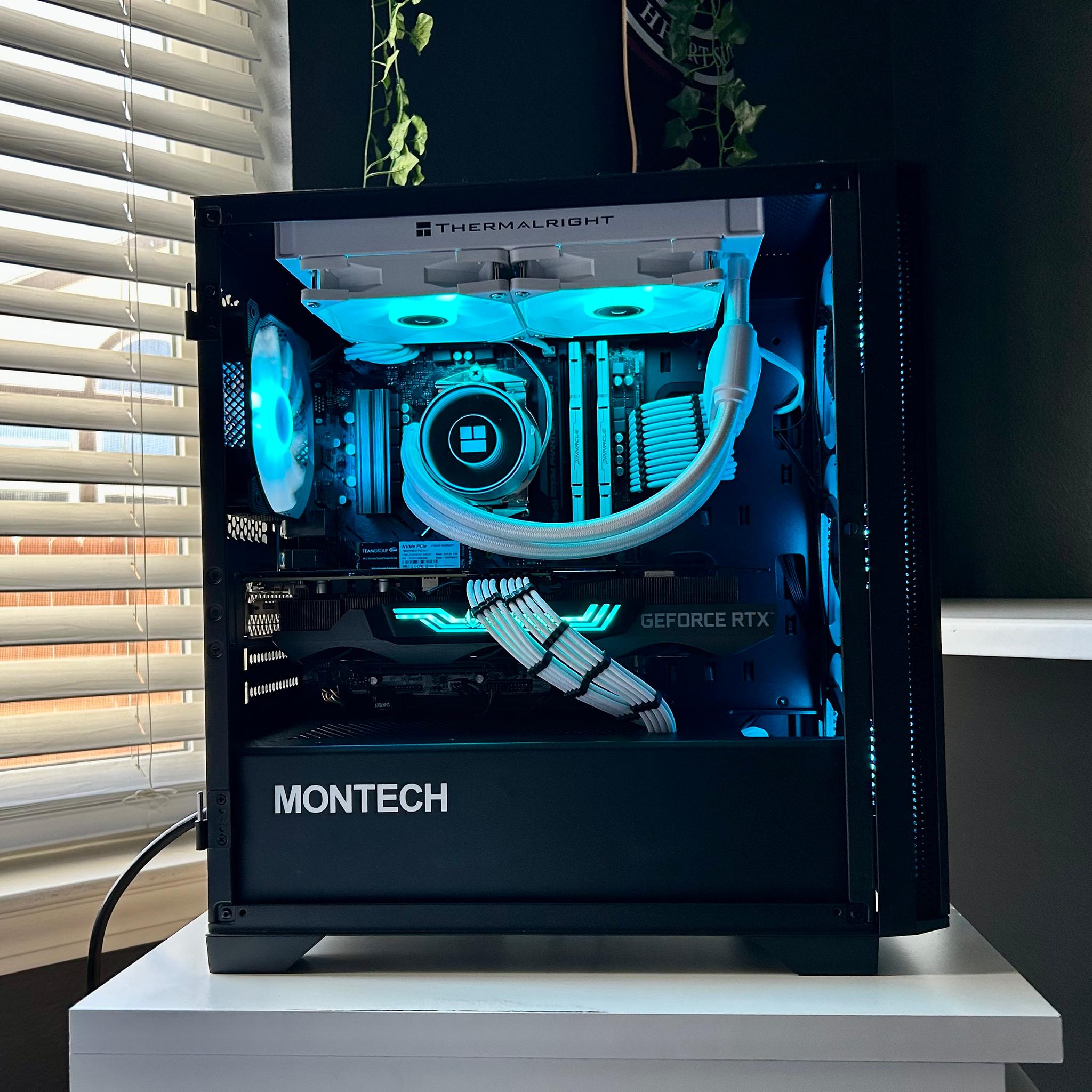 ⚫⚪🔵 Gaming PC | RTX 3070 Ti // Ryzen 7 5800x // 32GB DDR4 // 1TB NVME