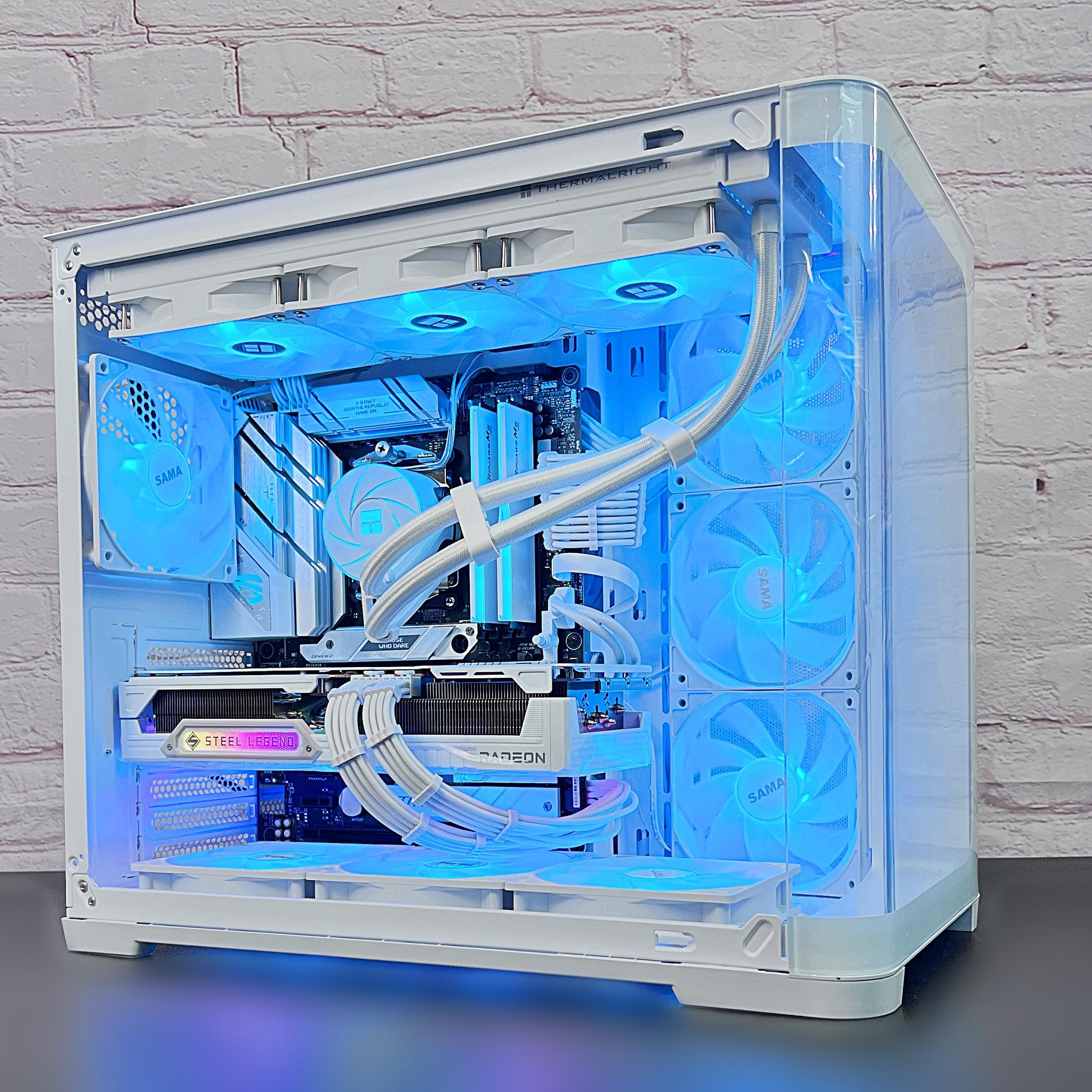 RX 9070 XT Ryzen 7800X3D 32GB DDR5 2TB M.2 Win 11 Pro Gaming PC