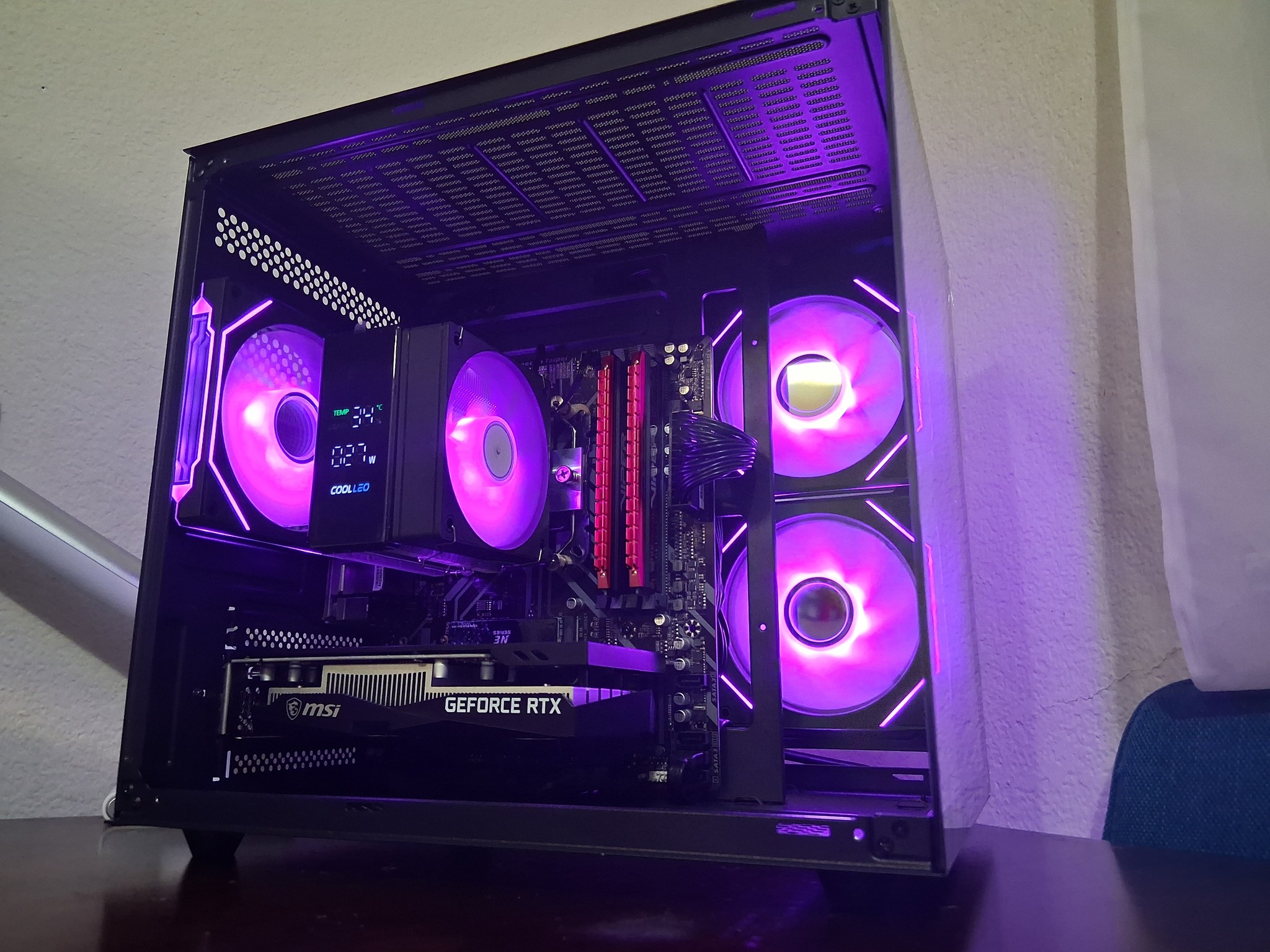 UDGX Entry Gaming PC – DragonViper Red Edition  Ryzen 5 + RTX 3050  Plug & Play Bundle  Win11 Ready