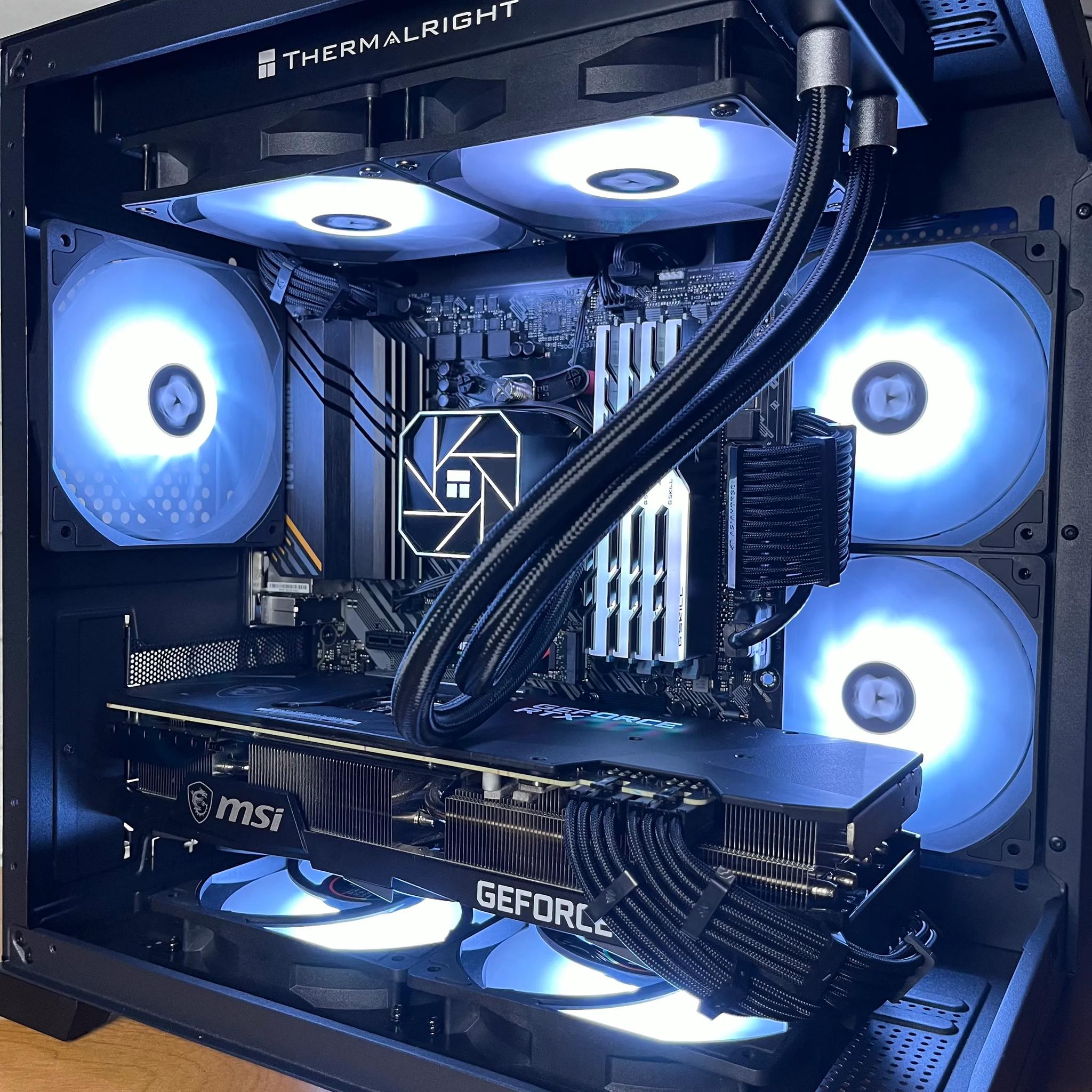 Clone 1 - Custom Gaming PC - RTX 3080 / R5 5600G / 32GB DDR4 / 1TB Gen3 NVMe