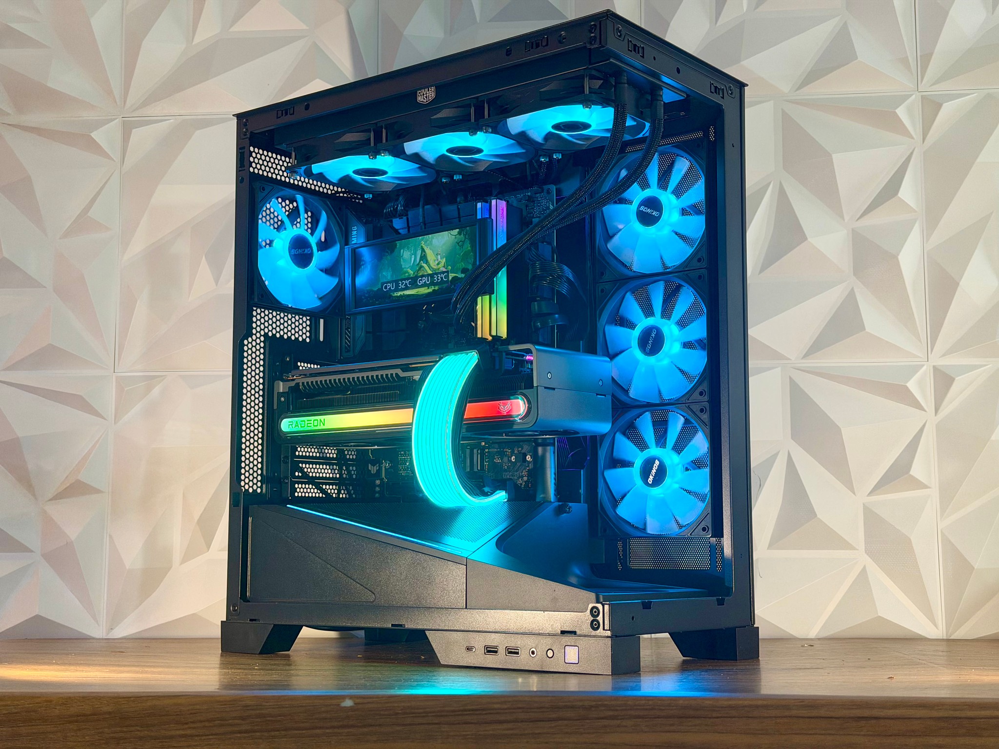 i9-13900K | RX 7900 XTX | 32GB DDR5| 2TB NVMe | LCD | Windows 11 Pro 🌊"🌊 “AQUA OVERDRIVE” PC