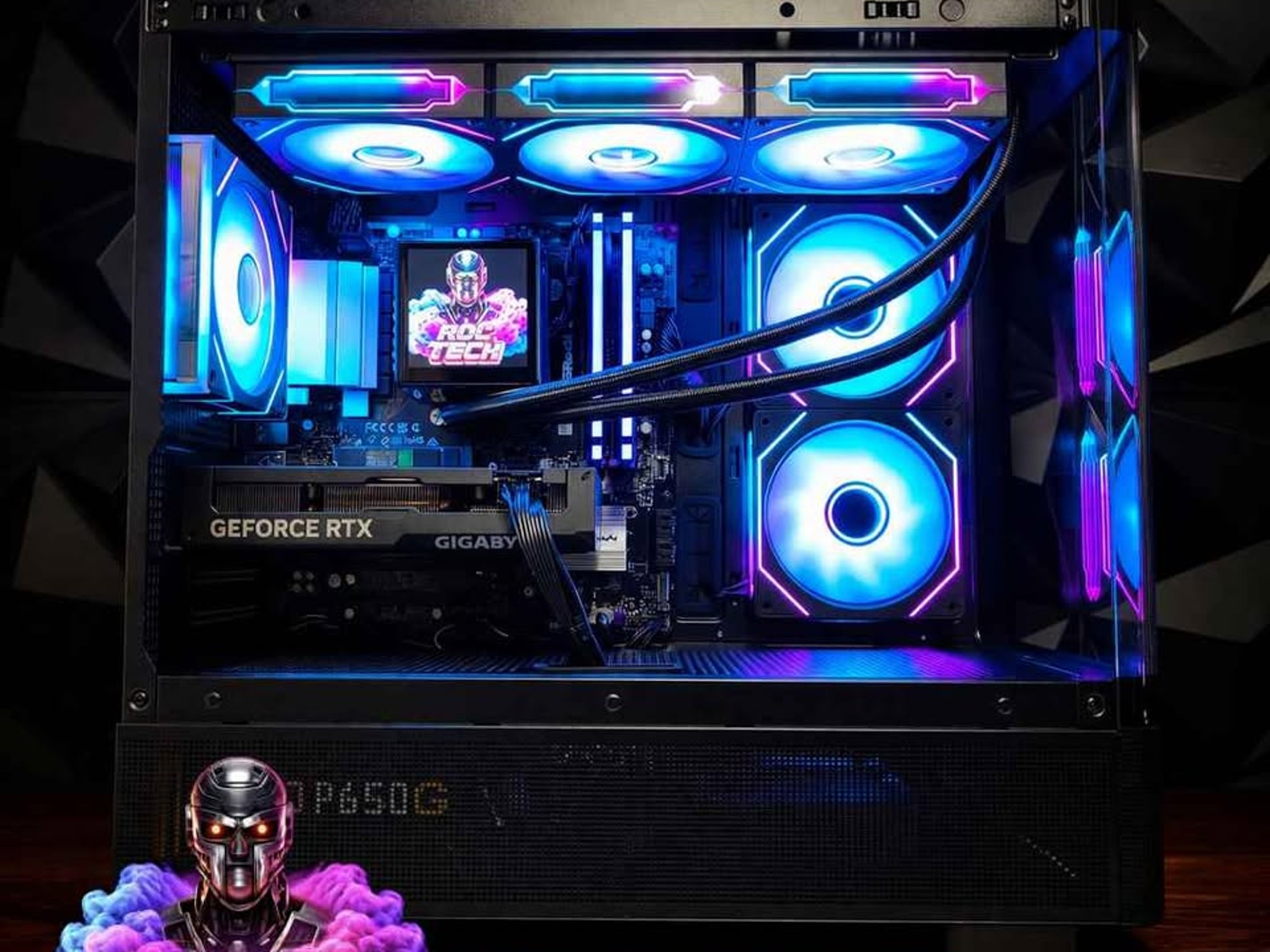 LUMEX RTX 4060 Ti Gaming PC • Ryzen 5 5500 • 1TB NVMe • 360mm Liquid Cooled