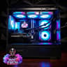 LUMEX RTX 4060 Ti Gaming PC • Ryzen 5 5500 • 1TB NVMe • 360mm Liquid Cooled