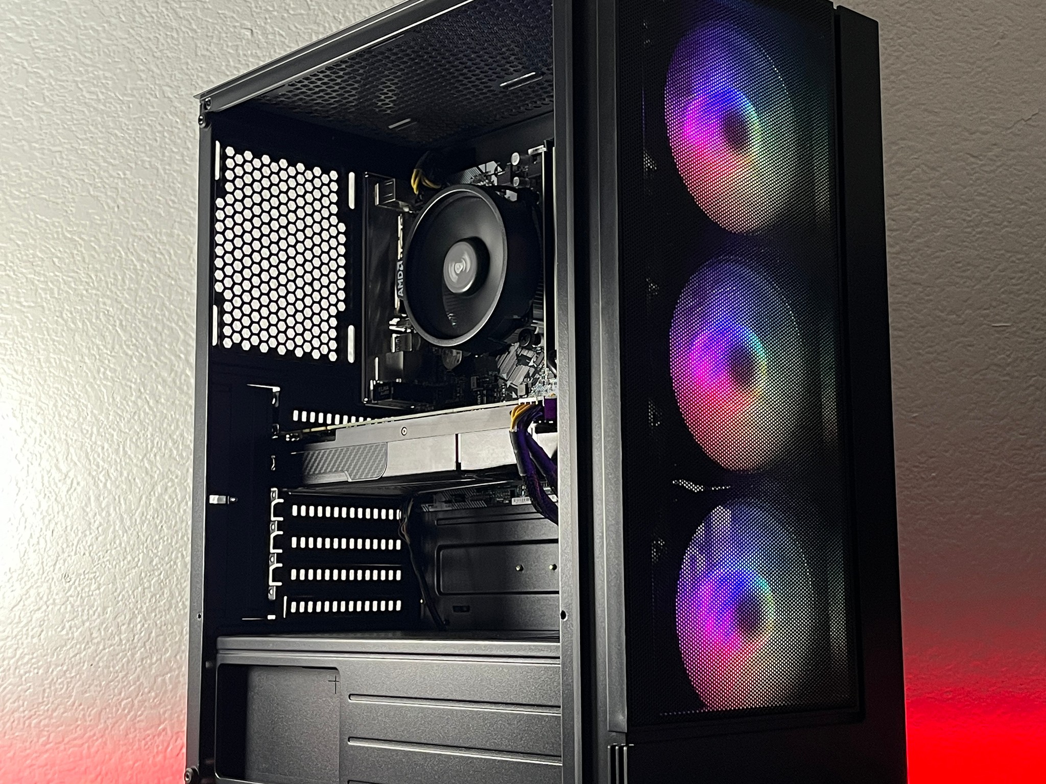 GTX 1070 8GB, Ryzen 7 2700, 16GB RAM | Black RGB Gaming Computer/PC