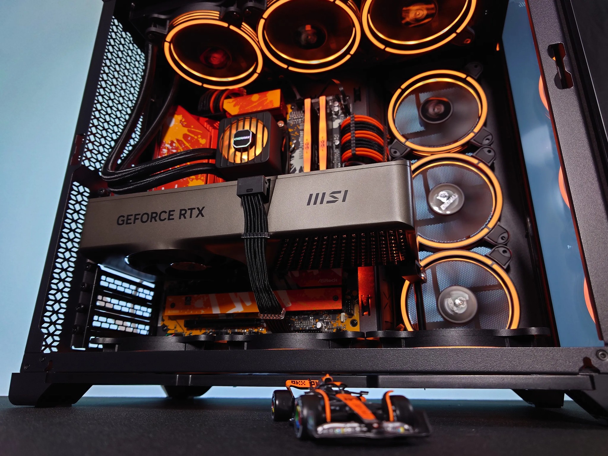 🧡🏎️Extreme Gaming PC🔸AMD Radeon RX 7900 XTX 24 GB🔸AMD Ryzen 7 7700🔸32GB DDR5🔸1TB