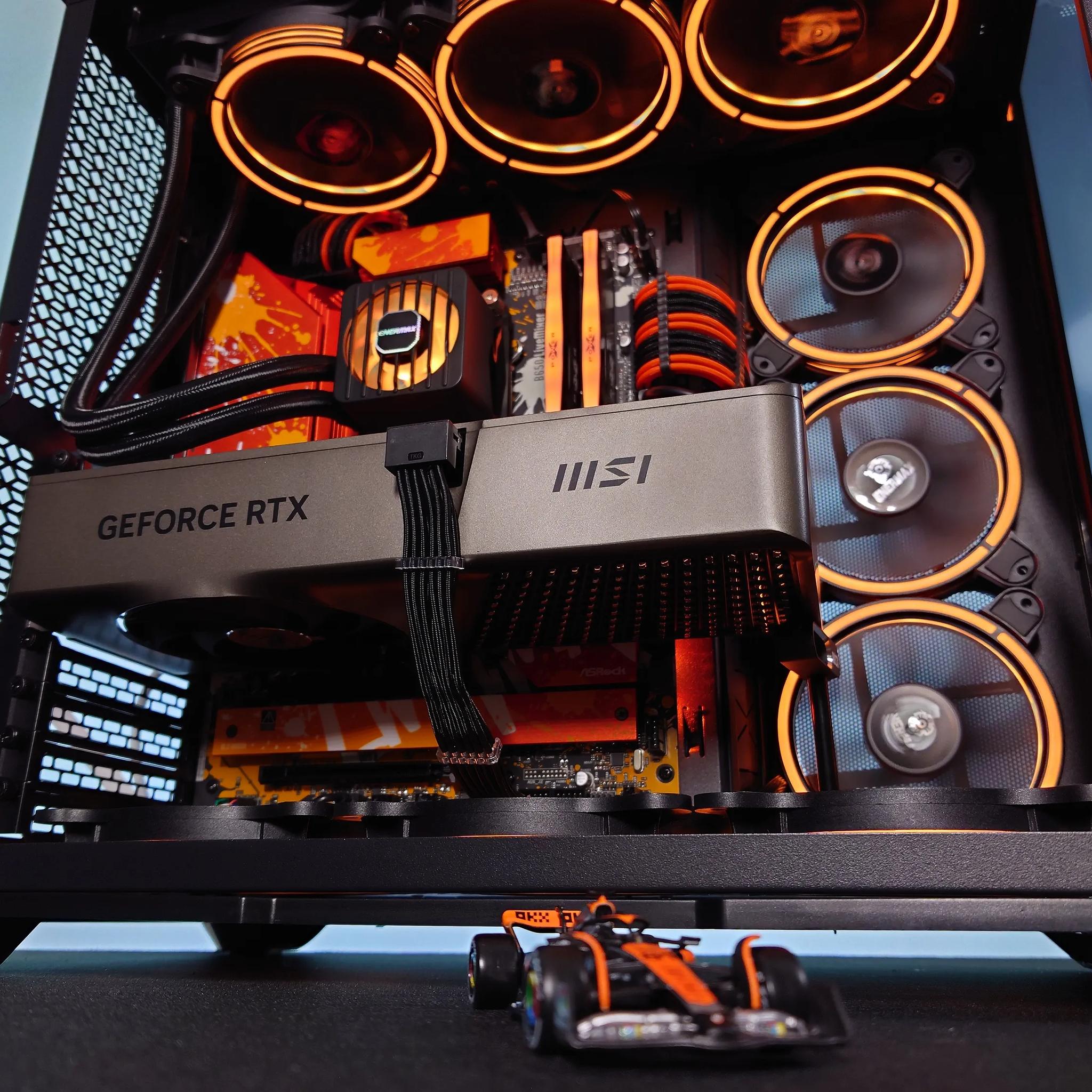 🧡🏎️Extreme Gaming PC🔸AMD Radeon RX 7900 XTX 24 GB🔸AMD Ryzen 7 7700🔸32GB DDR5🔸1TB