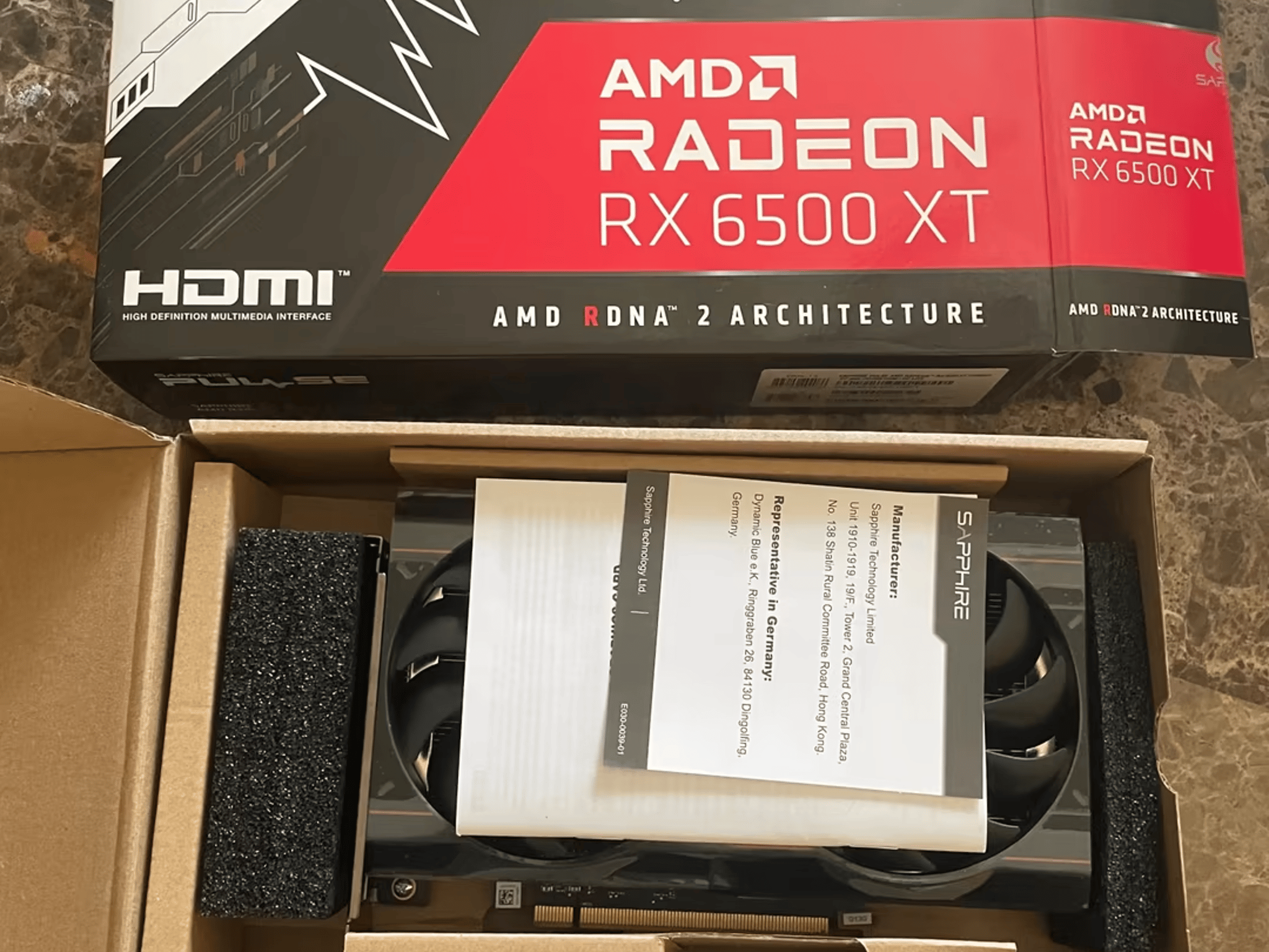 LIKE NEW SAPPHIRE PULSE 6500XT 4 GB
